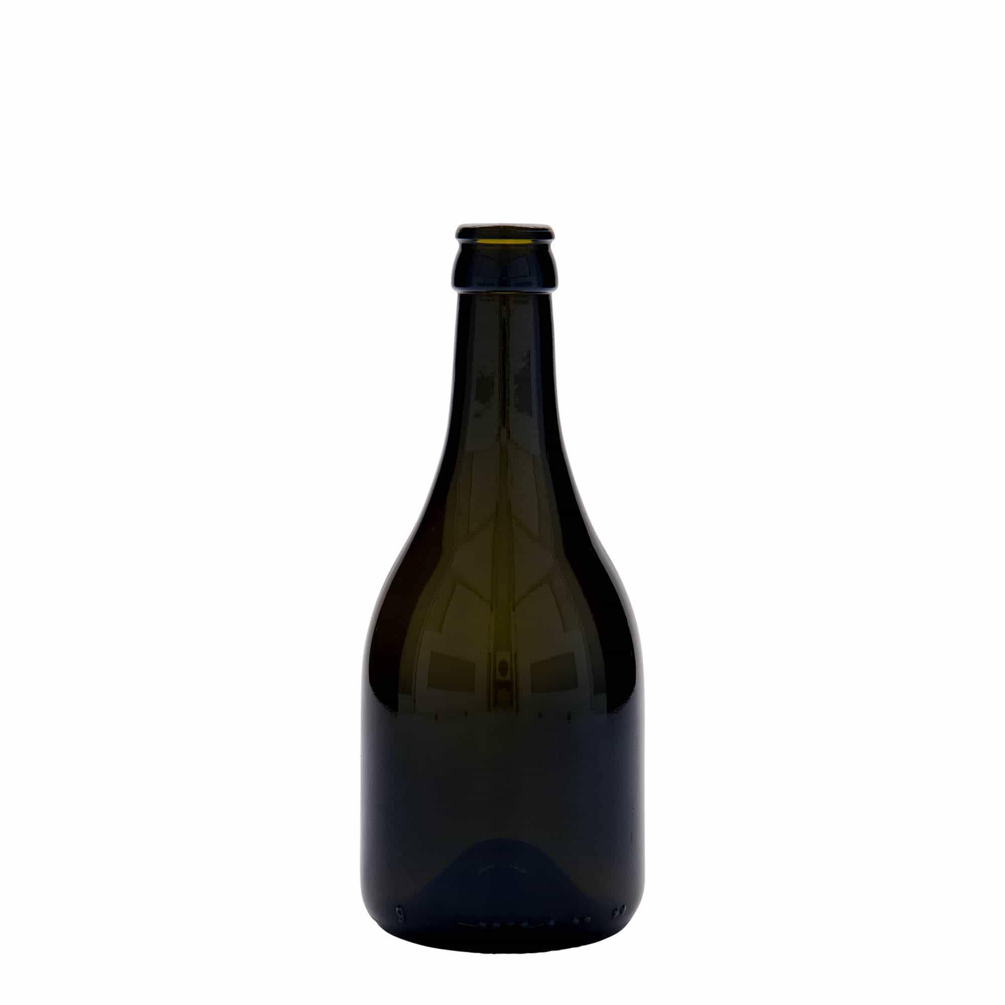 330 ml sörösüveg 'Horta', üveg, antikzöld, nyílás: csavaros kupak