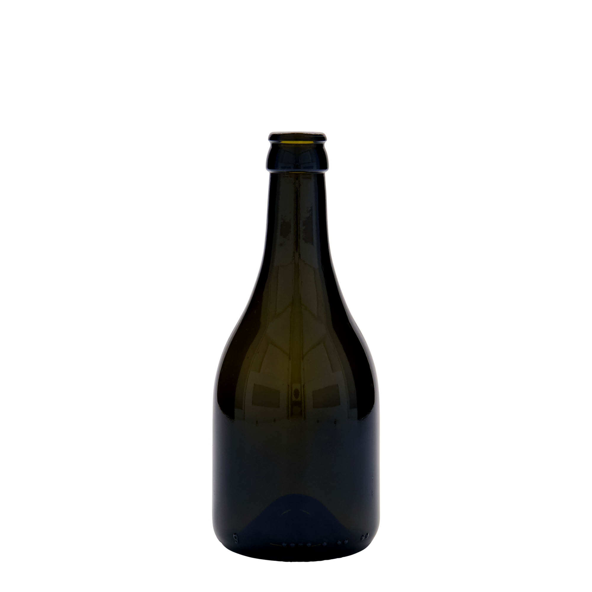 330 ml sörösüveg 'Horta', üveg, antikzöld, nyílás: csavaros kupak