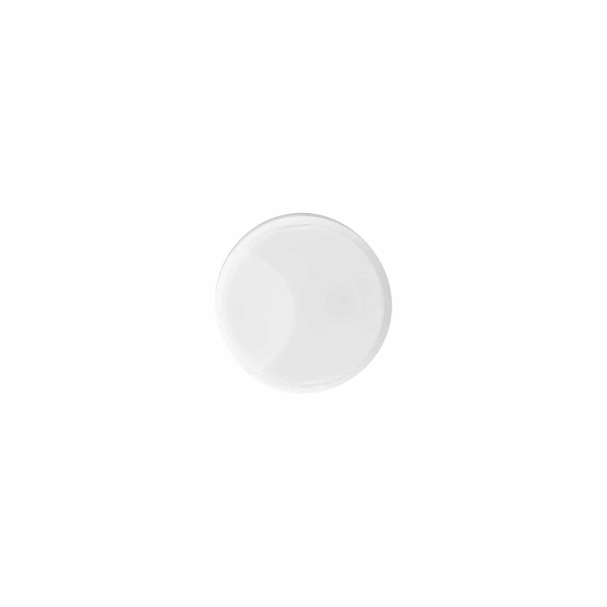 Csavaros kupak Disc Top, PP-műanyag, fehér, a következő szájnyíláshoz: 24/410