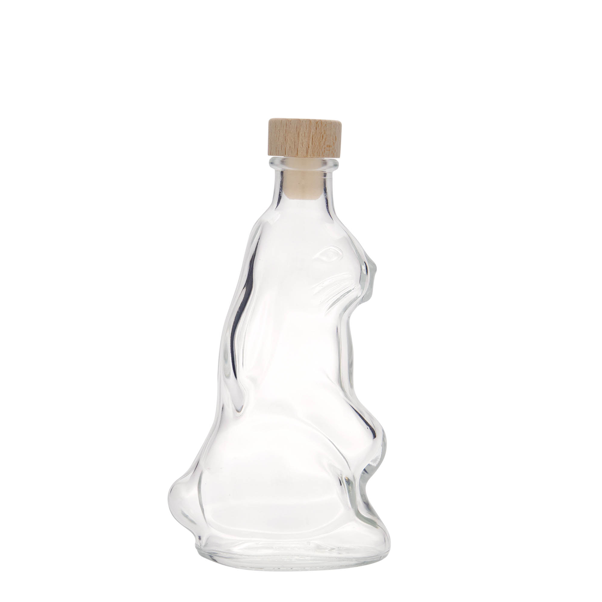 200 ml üvegpalack 'Nyúl', nyílás: parafa