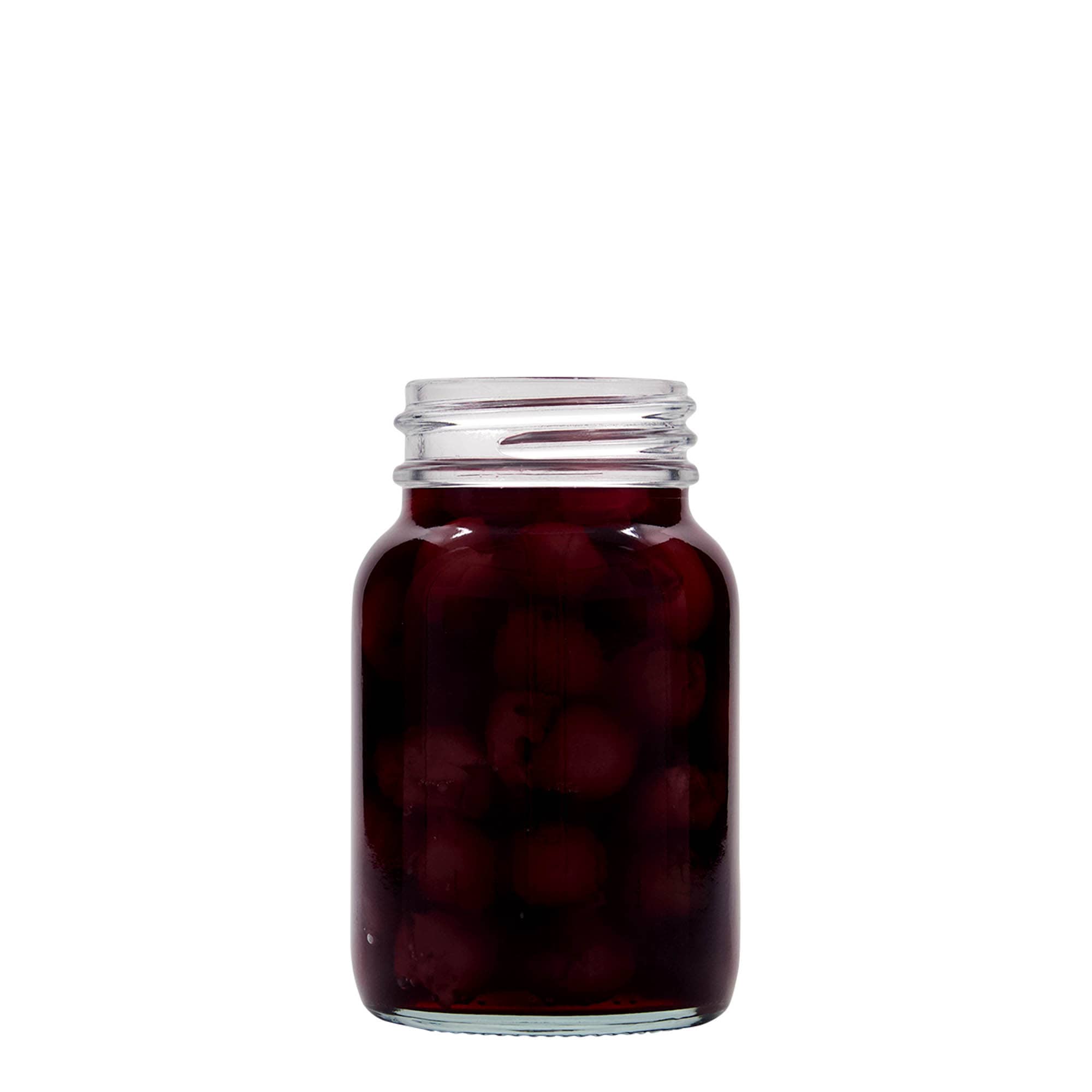 250 ml széles nyakú üveg, nyílás: DIN 55