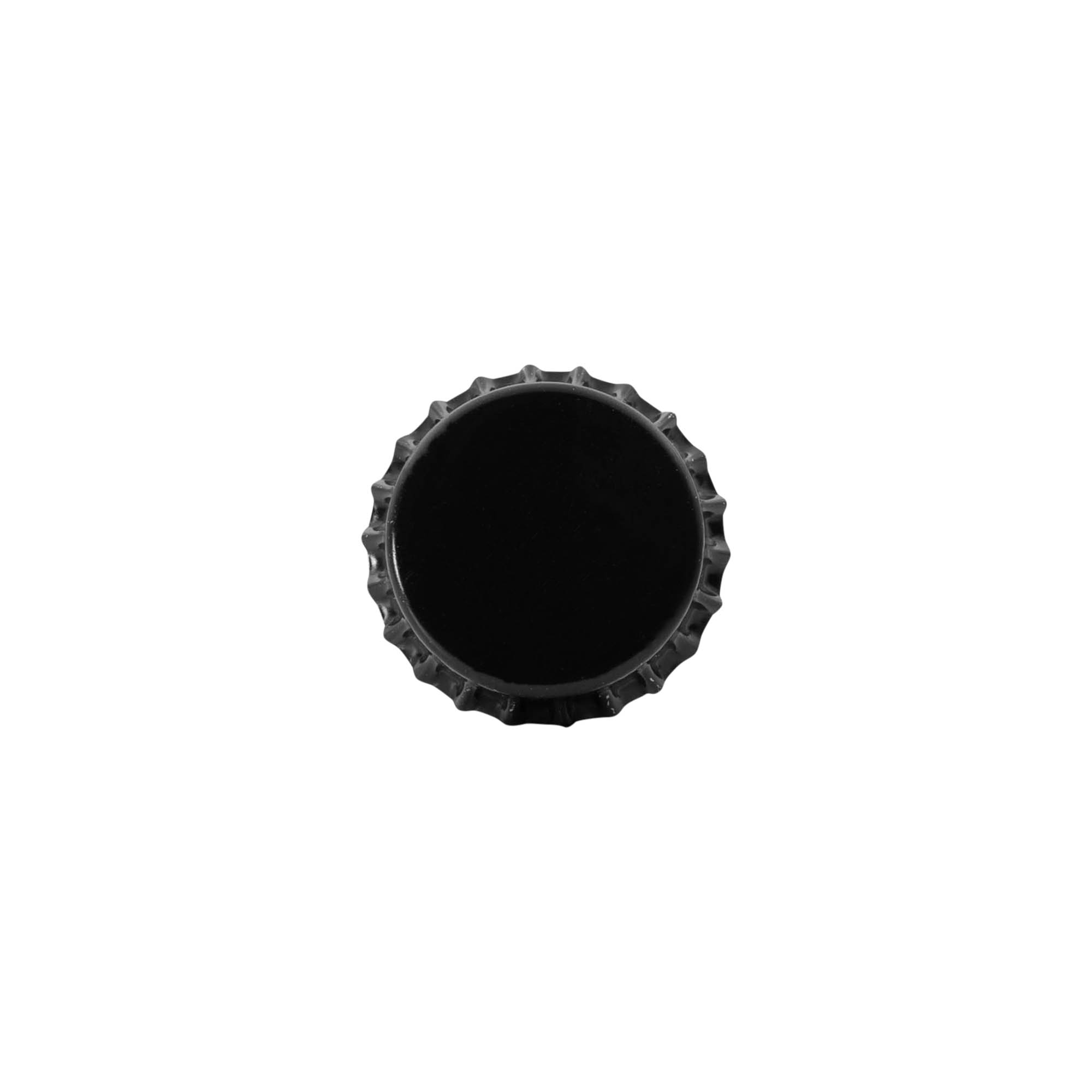Söröskupak 29 mm, fém, fekete