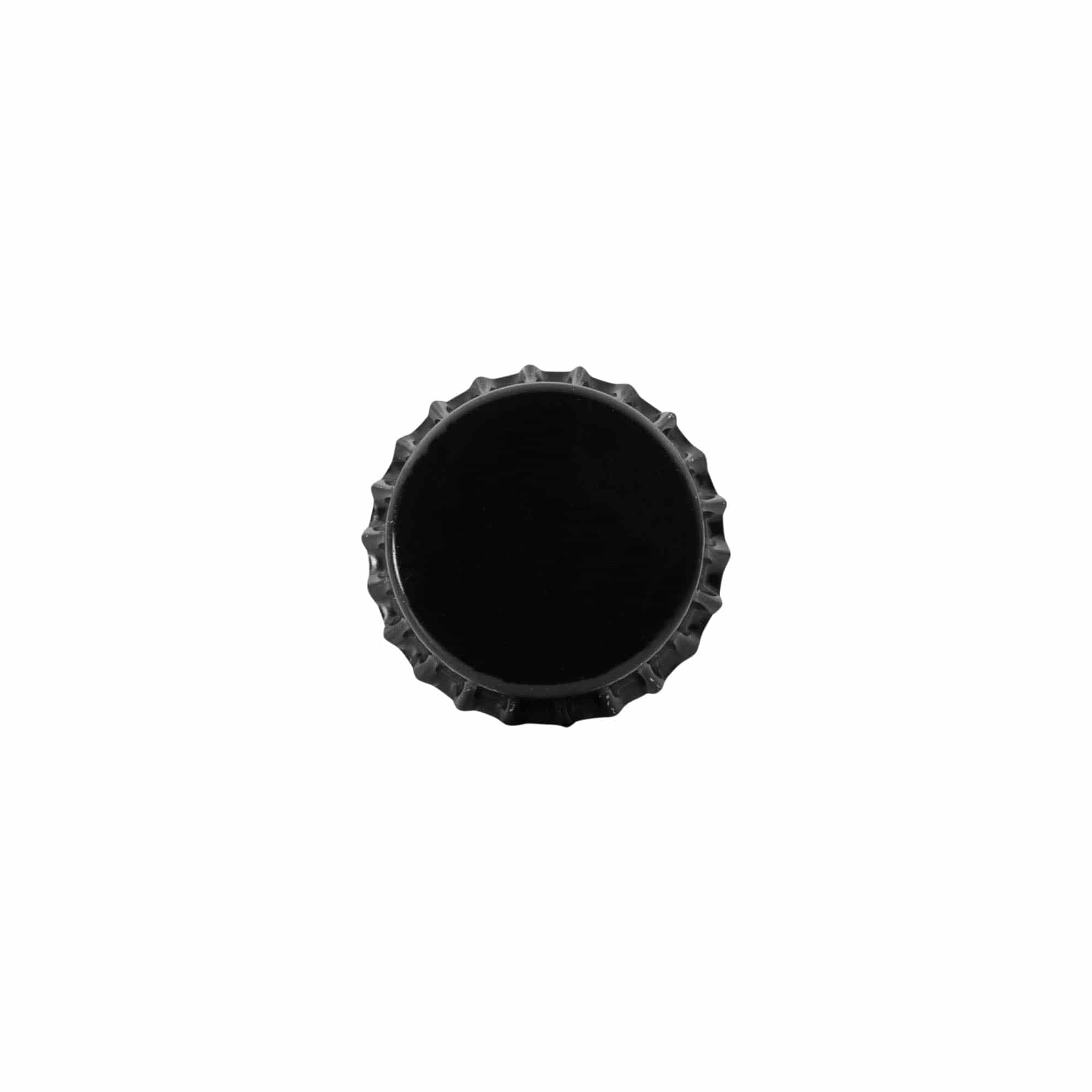 Söröskupak 29 mm, fém, fekete
