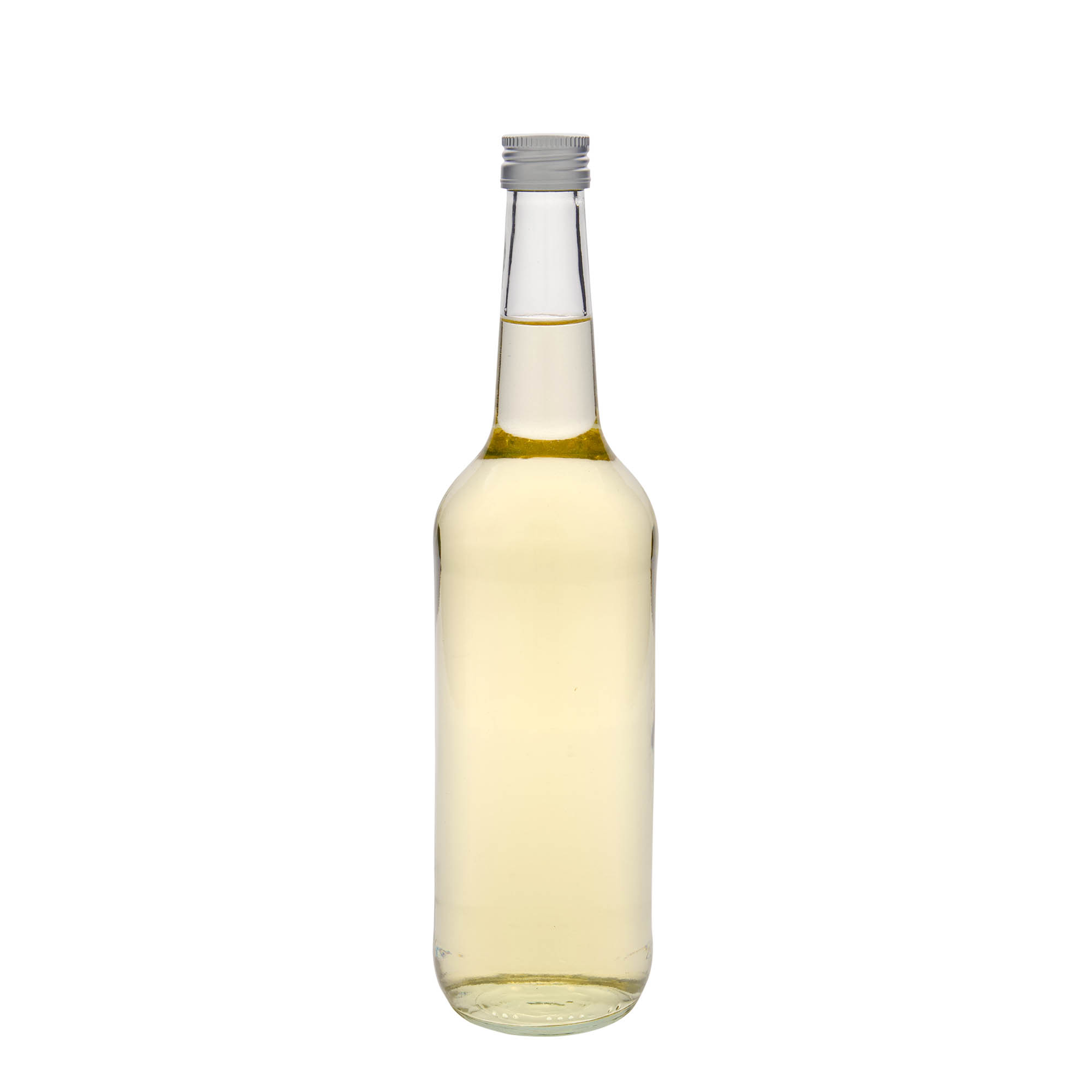 700 ml üvegpalack egyenes nyakkal, nyílás: PP 28 700 ml üvegpalack egyenes nyakkal, nyílás: PP 28
