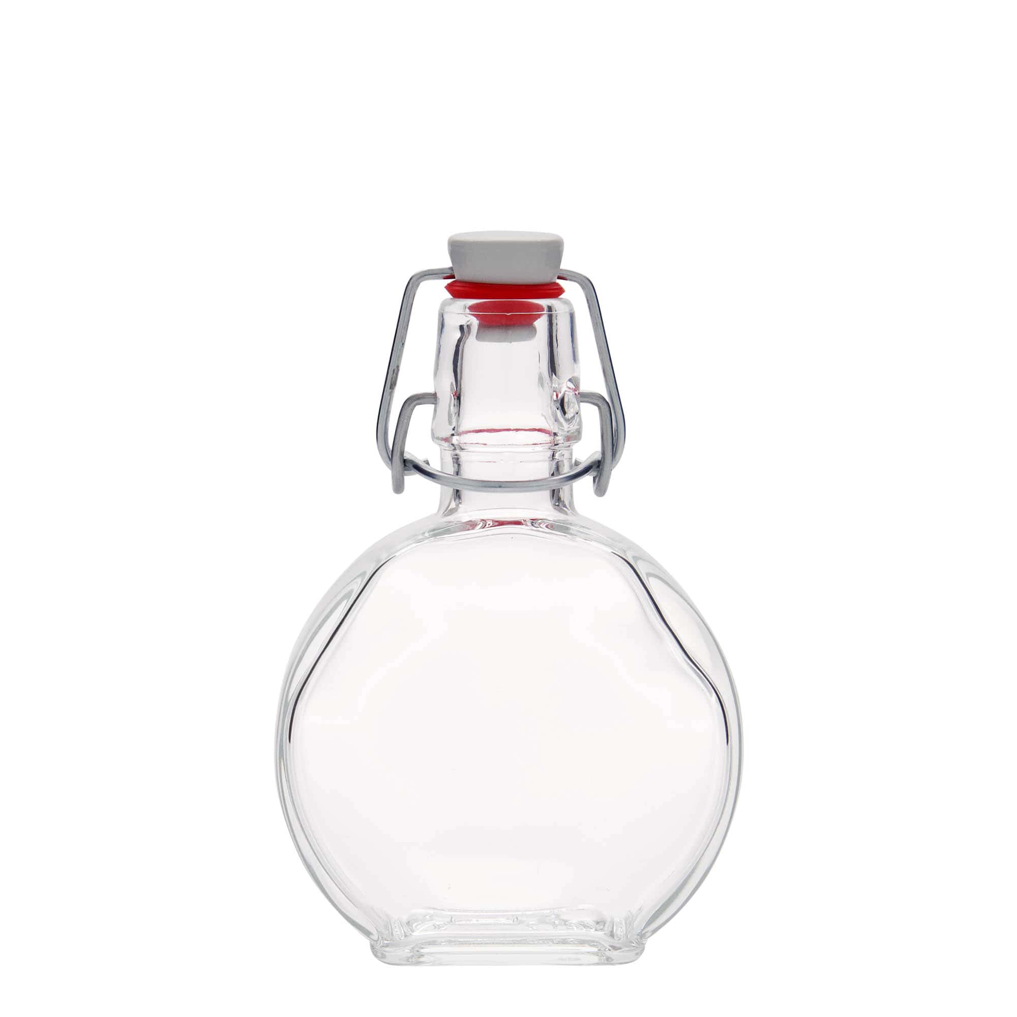 200 ml üvegpalack 'Sensatione', téglalap alakú, nyílás: patentzár