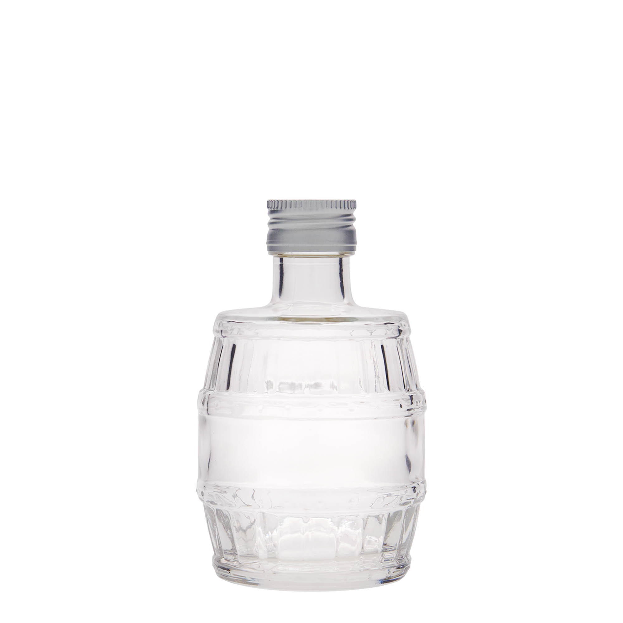 200 ml üvegpalack 'hordó', nyílás: PP 28 200 ml üvegpalack 'hordó', nyílás: PP 28