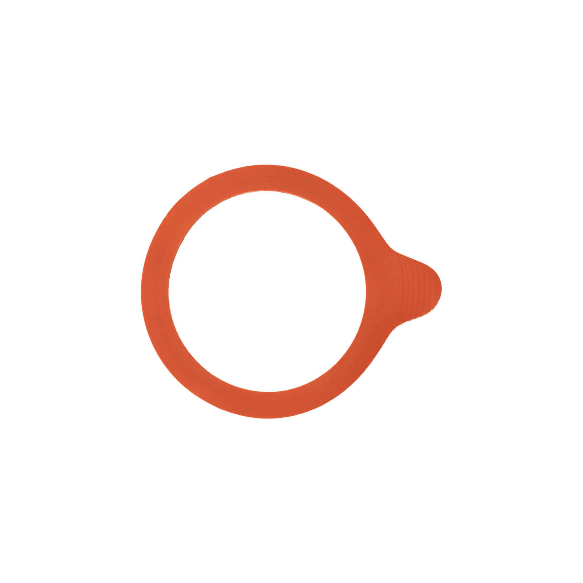 WECK-befőzőgyűrű RR60 #, piros, nyílás: kerek perem WECK-befőzőgyűrű RR60 #, piros, nyílás: kerek perem