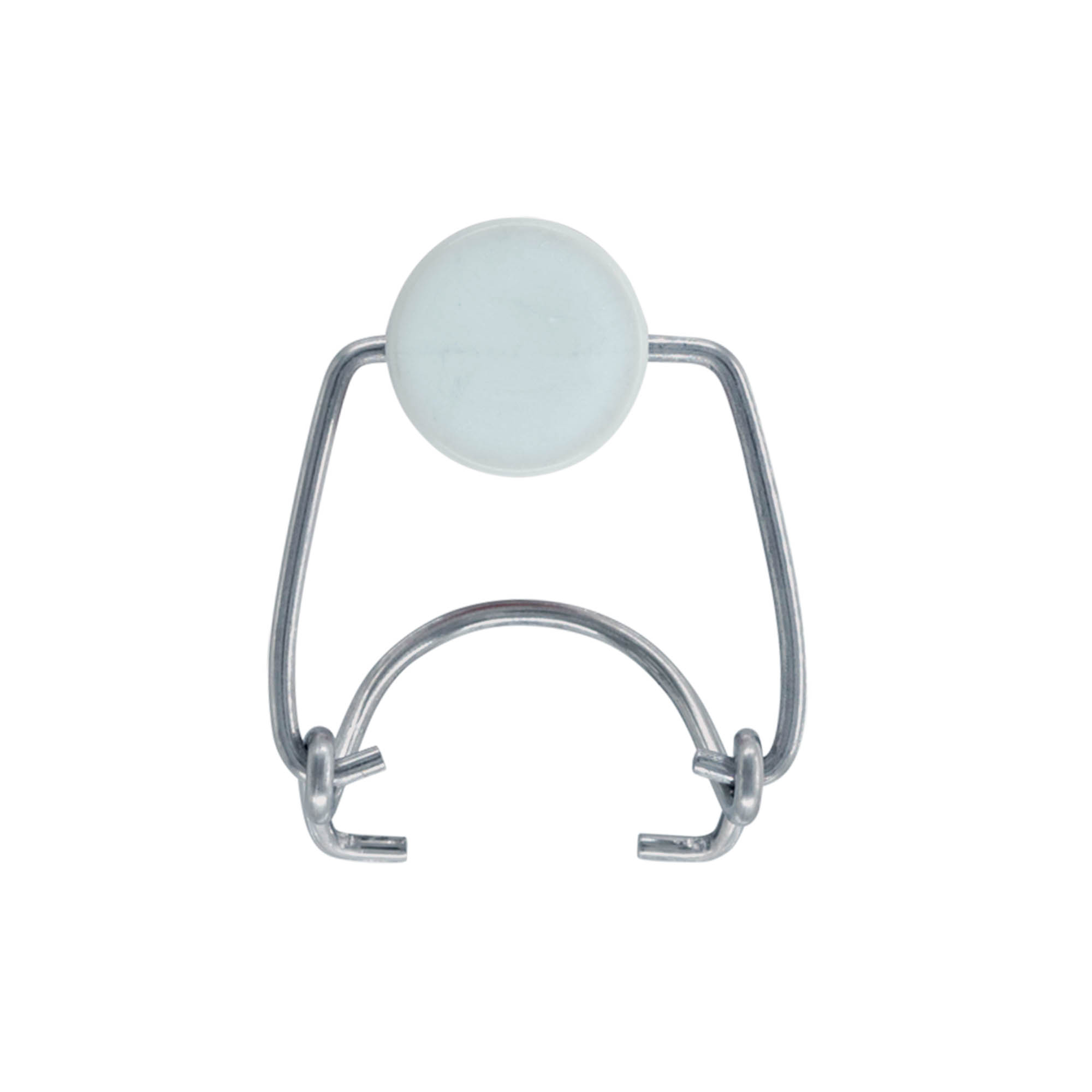 Standard csatt #, műanyag, piros-fehér