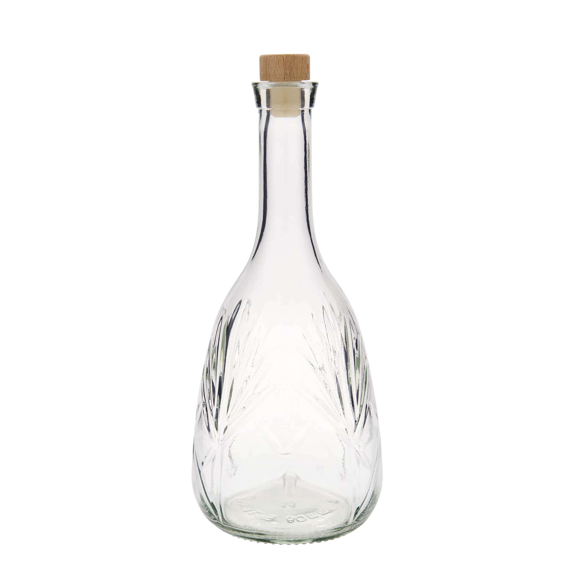 1.000 ml üvegpalack 'Reliefa', nyílás: parafa 1.000 ml üvegpalack 'Reliefa', nyílás: parafa