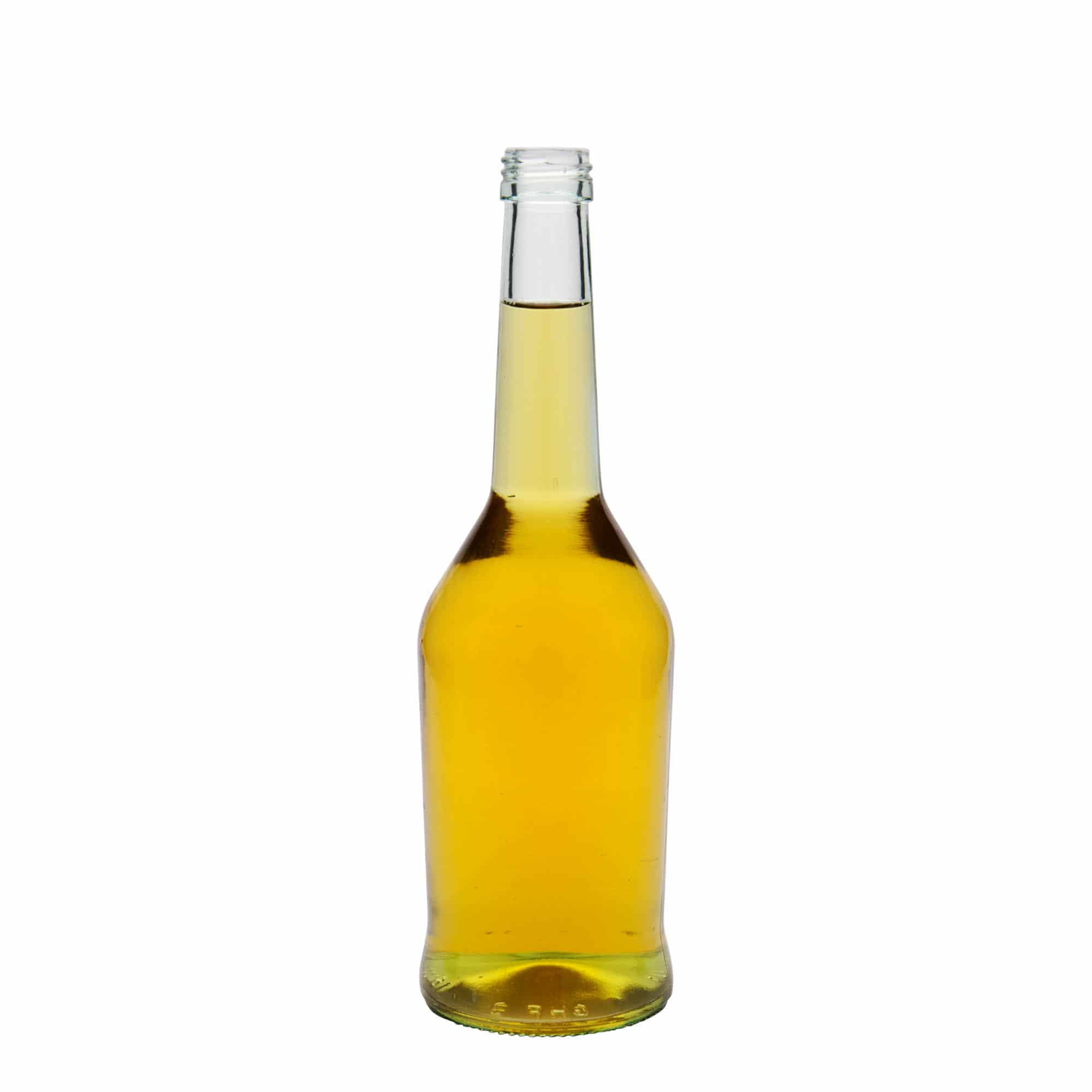 500 ml-es üvegpalack röviditalos palack, szájnyílás: PP 28
