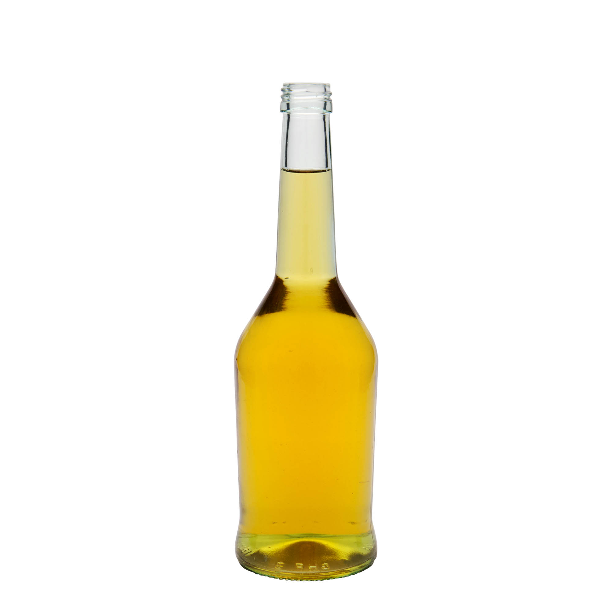 500 ml-es üvegpalack röviditalos palack, szájnyílás: PP 28