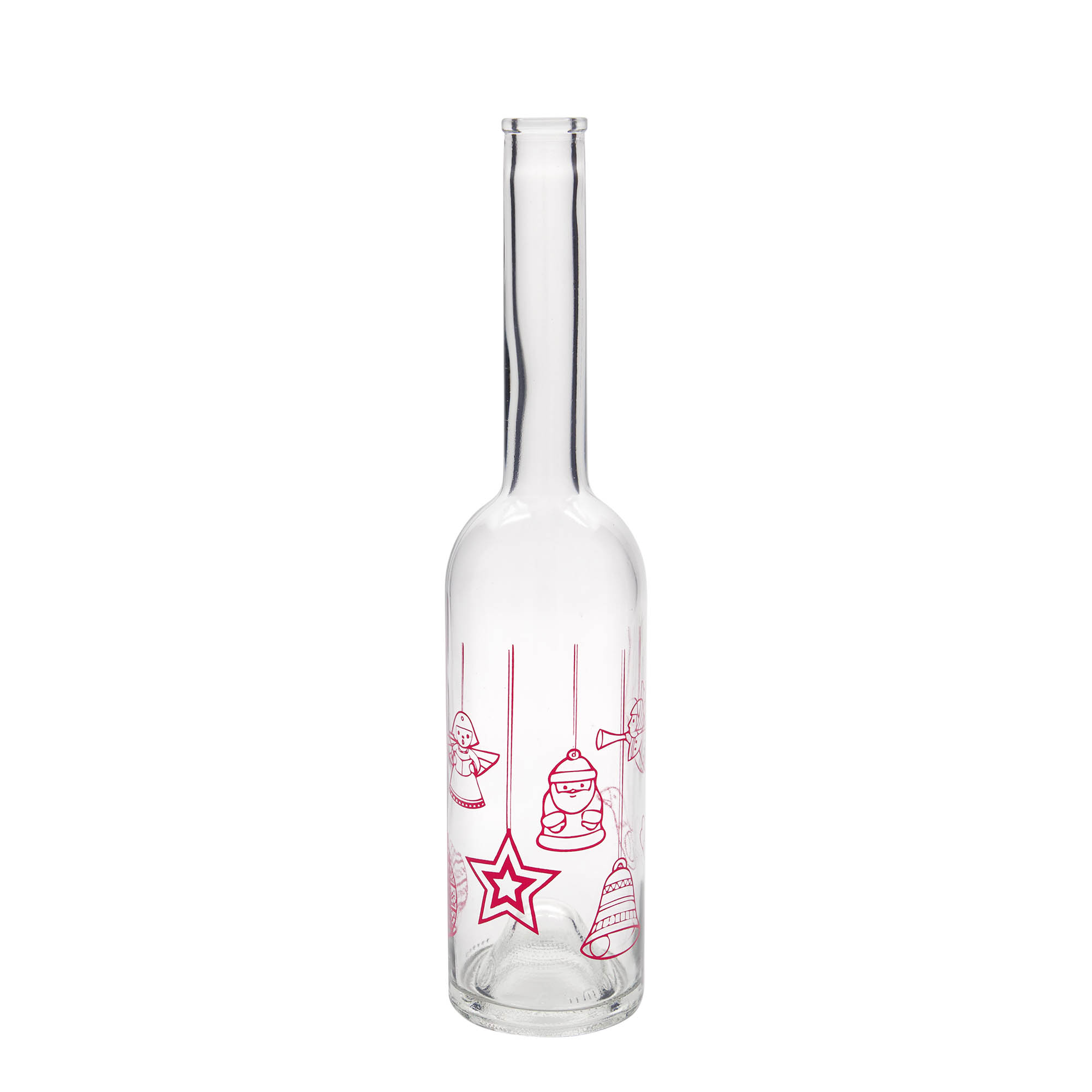 500 ml üvegpalack 'Opera', motívum: csillagok, nyílás: parafa