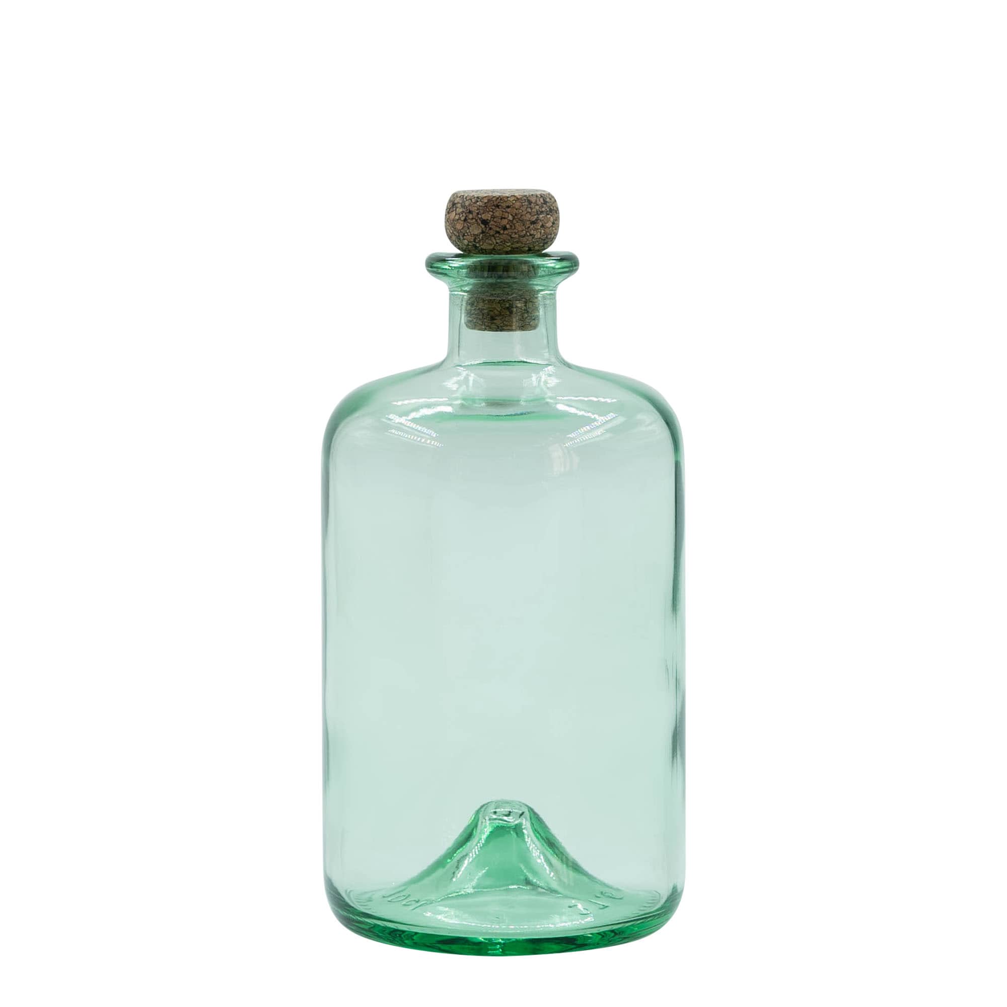 700 ml üveges palack 'Pharma', nyílás: parafa