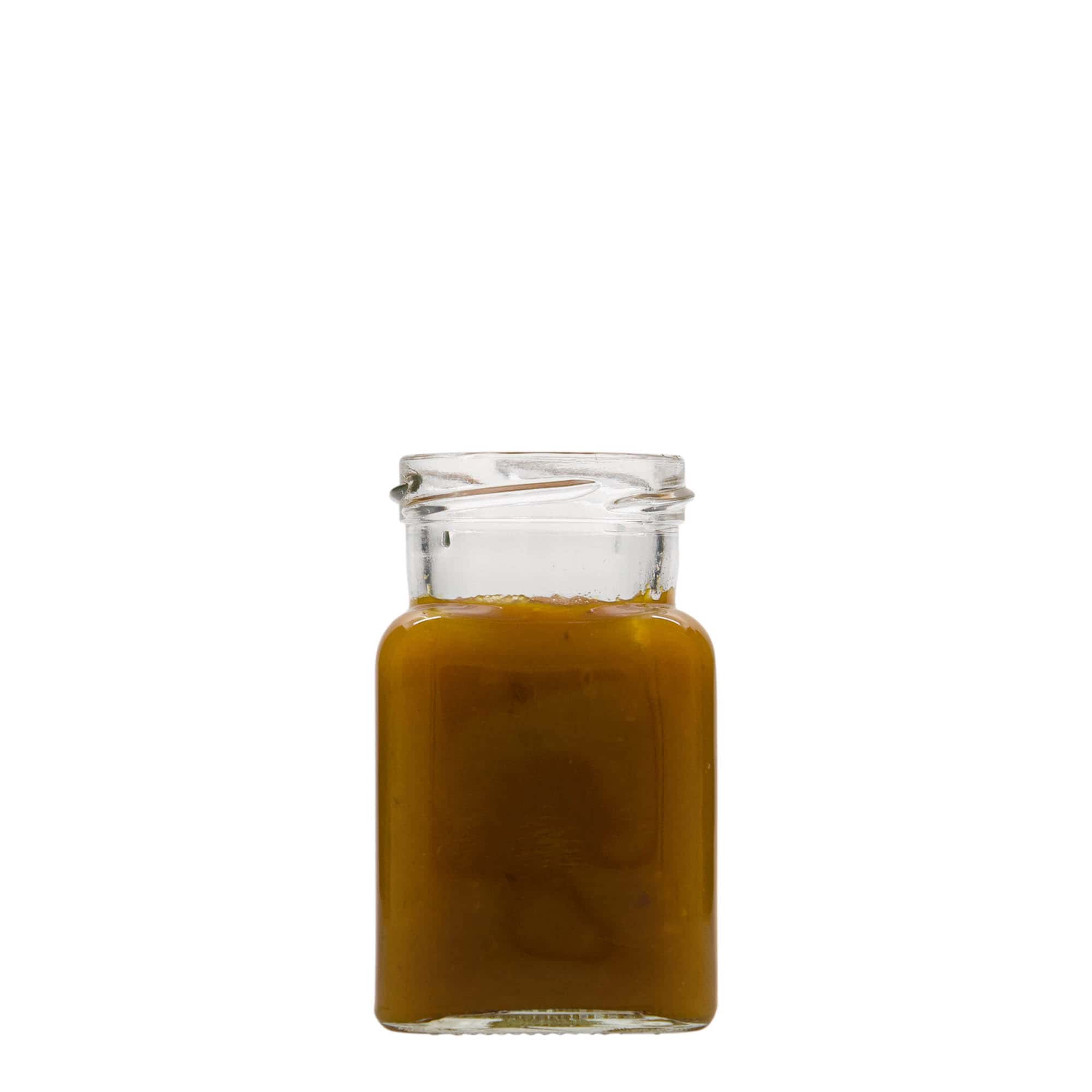 150 ml négyszögletes üveg, nyílás: Twist-Off (TO 53)