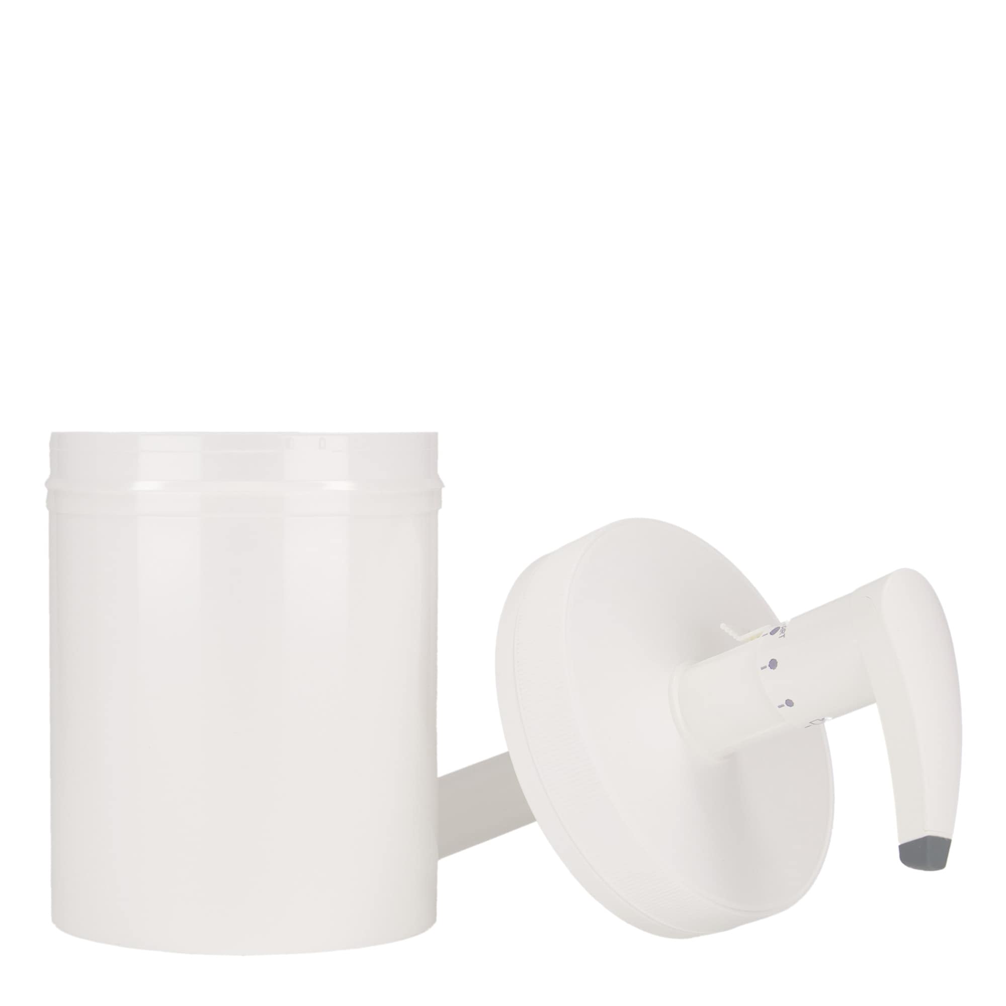 1.240 ml adagolópalack 'Securibox', PP műanyag, fehér, nyílás: csavarzár