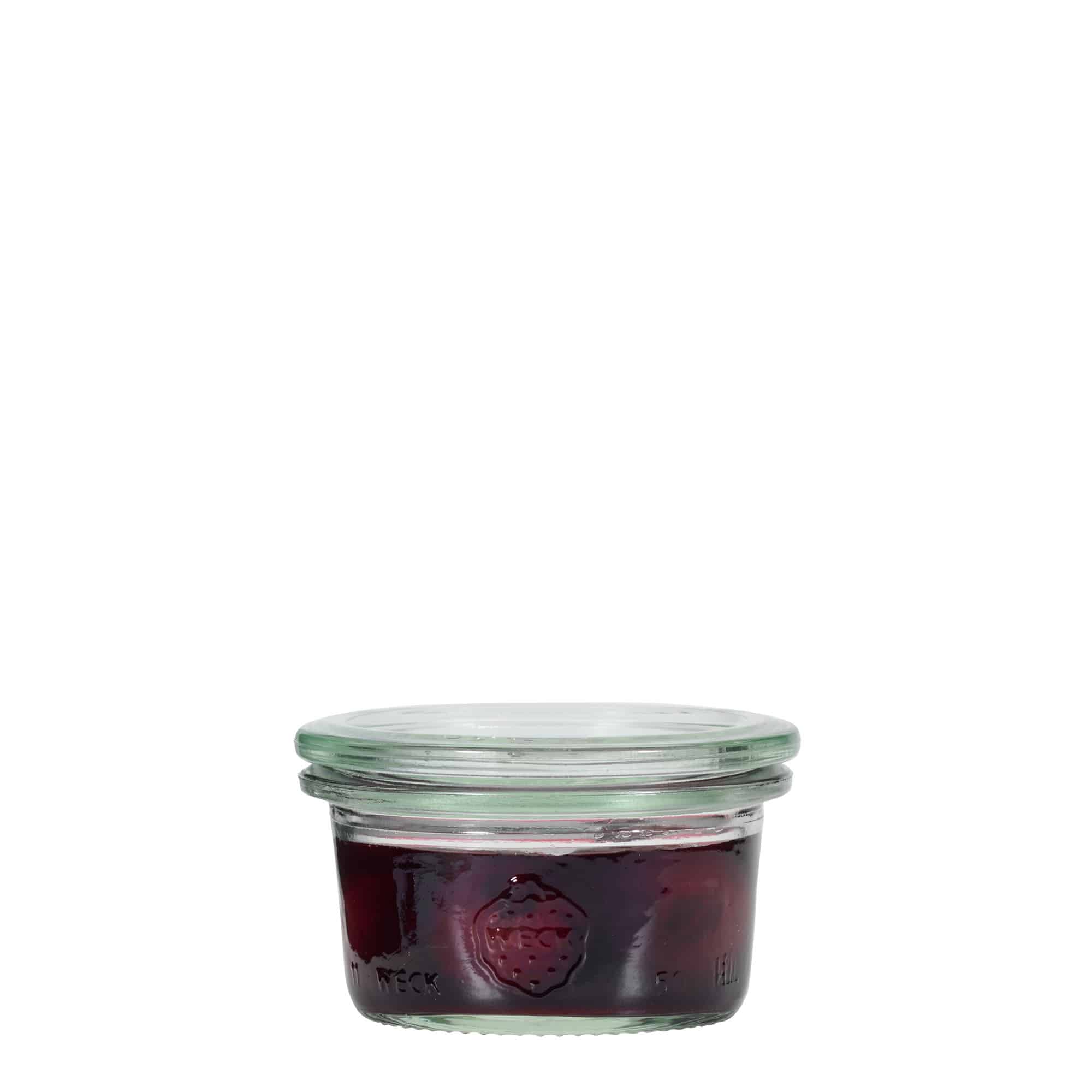 50 ml WECK-tölcsérüveg, nyílás: kerek perem