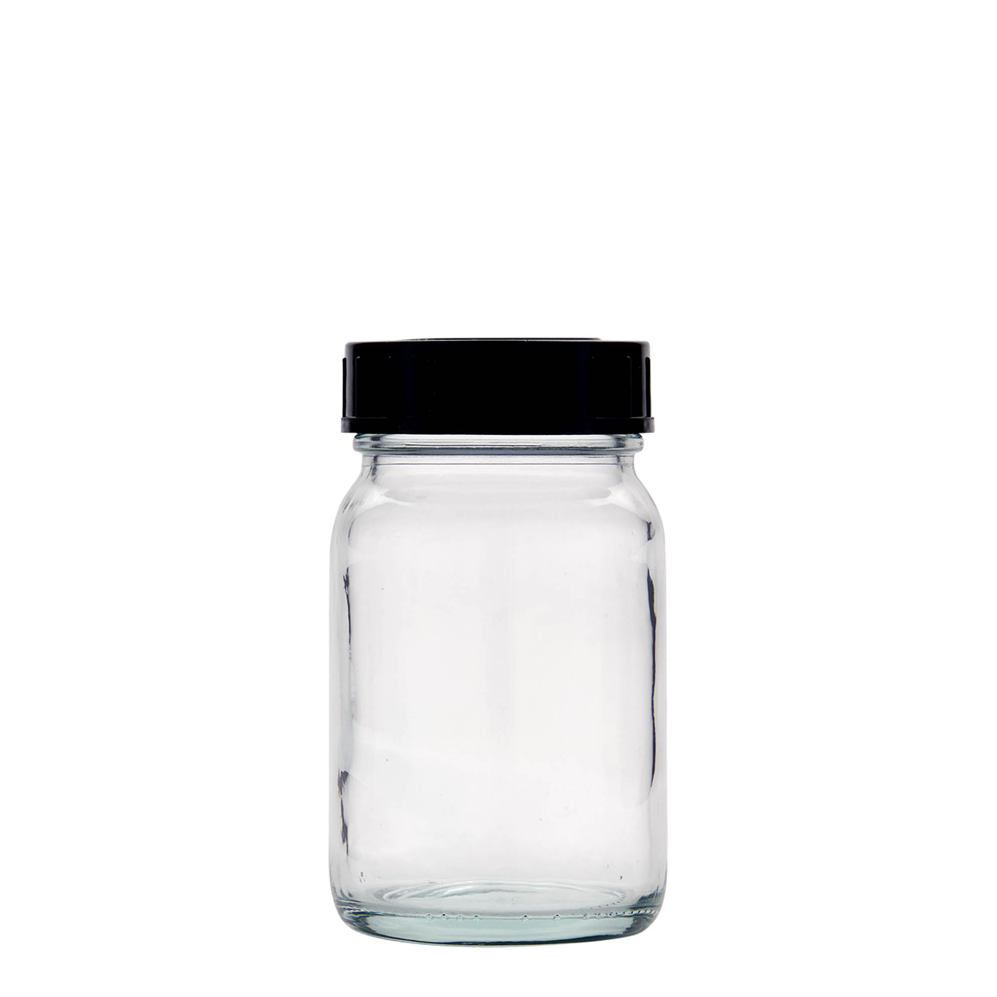 200 ml széles szájú üveg, nyílás: DIN 55