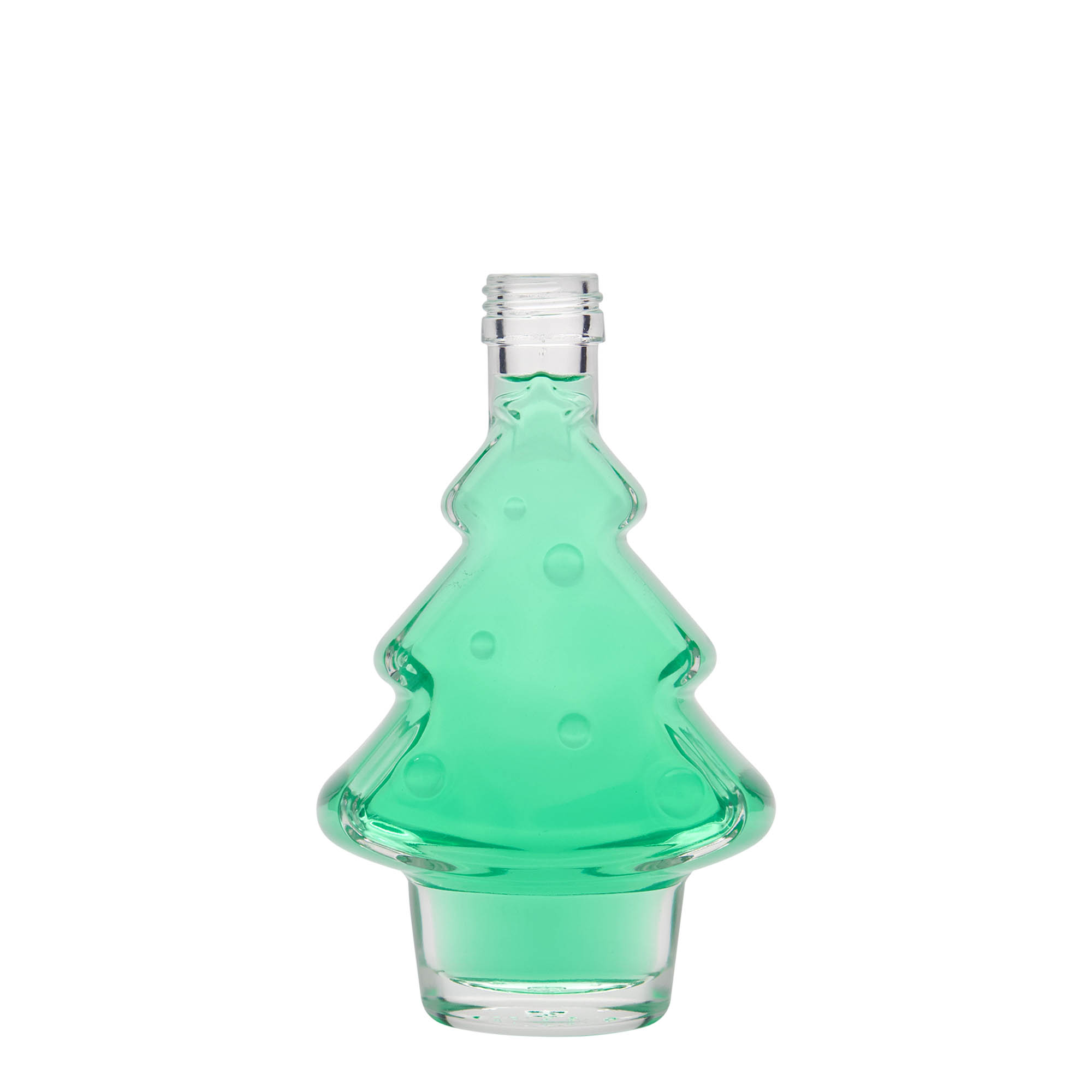 200 ml üvegpalack 'Tannenbaum', nyakméret: PP 28