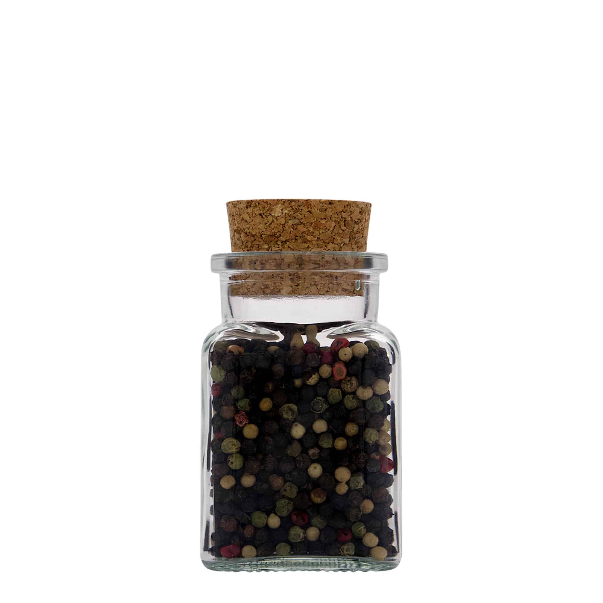 150 ml parafadugós üveg, négyzet alakú, nyílás: parafa
