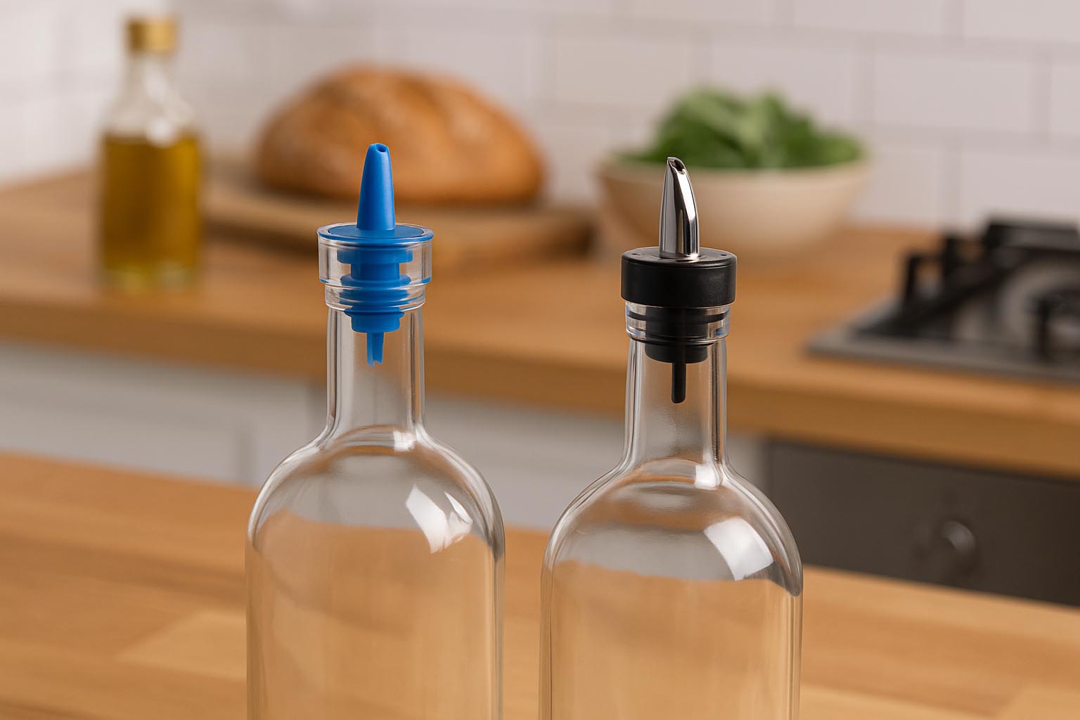 Jet Pour kiöntő, PE-műanyag, fekete