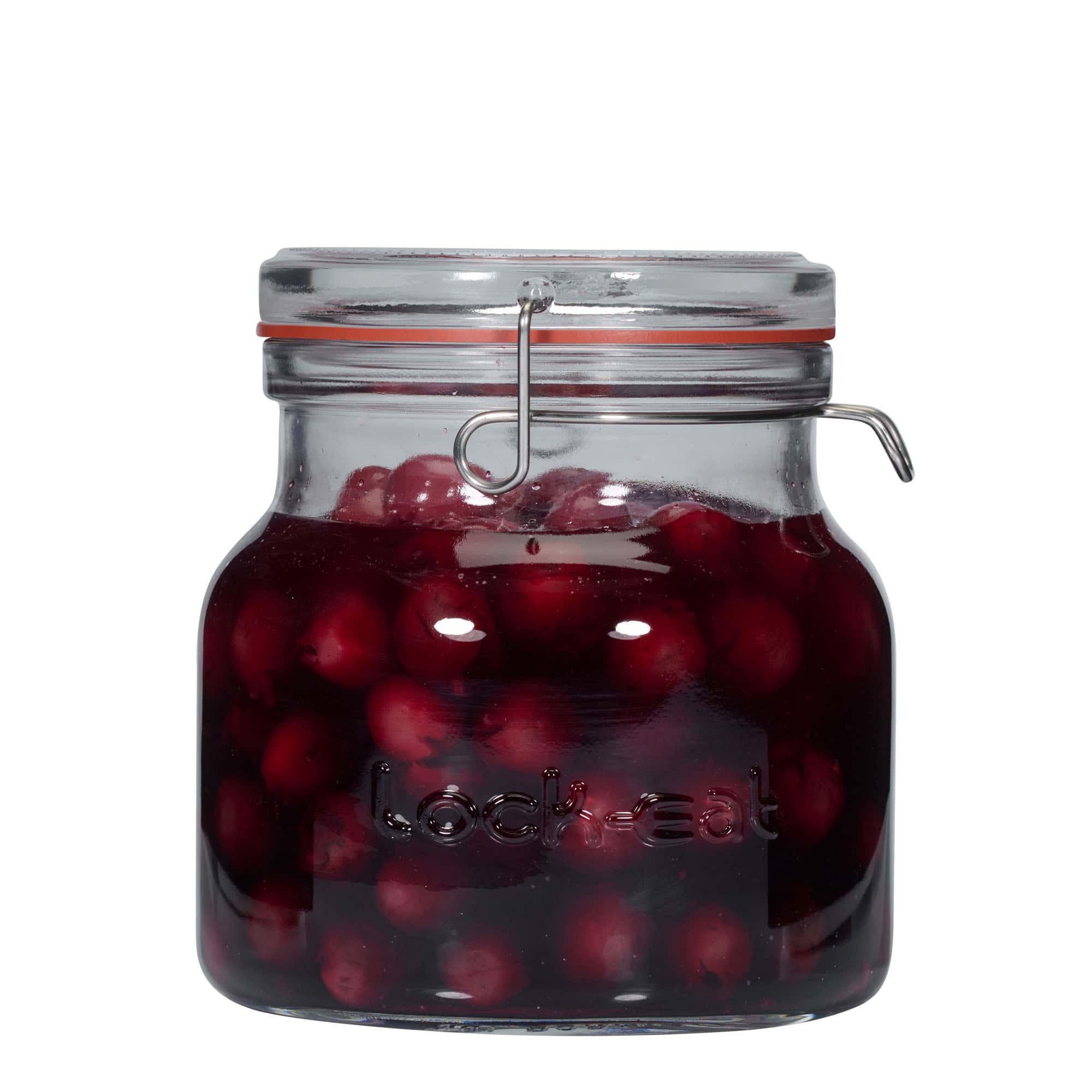 1500 ml-es fémcsatos üveg 'Lock-Eat', szájnyílás: fémcsatos zár
