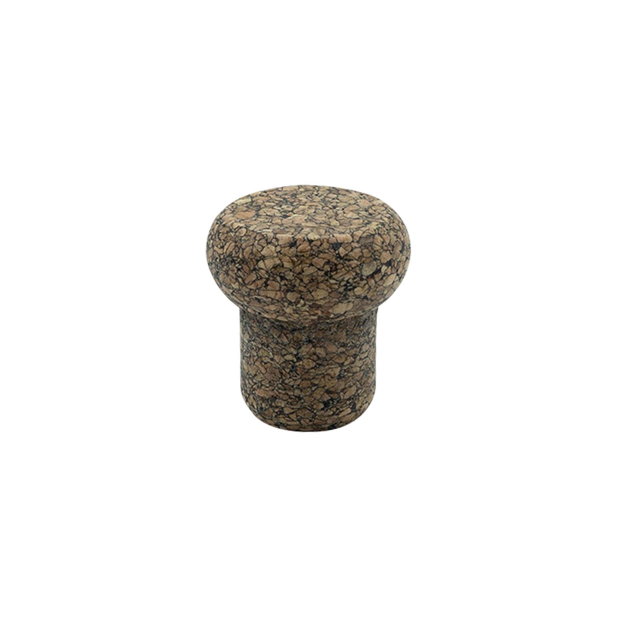 Fogantyúdugó 'Barrel' 22,5 mm, Corkcoal, szájrészhez: parafa