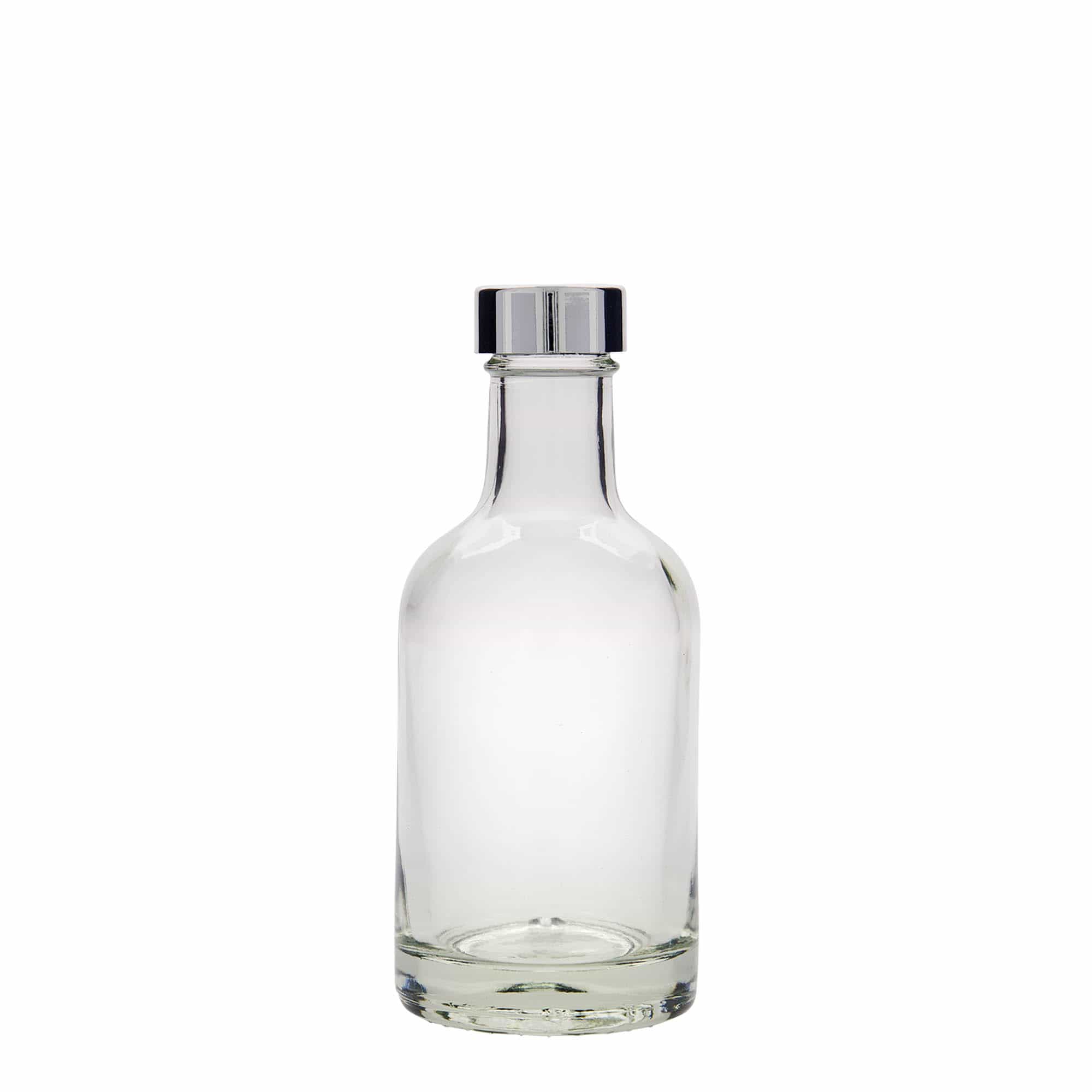 200 ml üvegpalack 'First Class', nyakátmérő: GPI 28