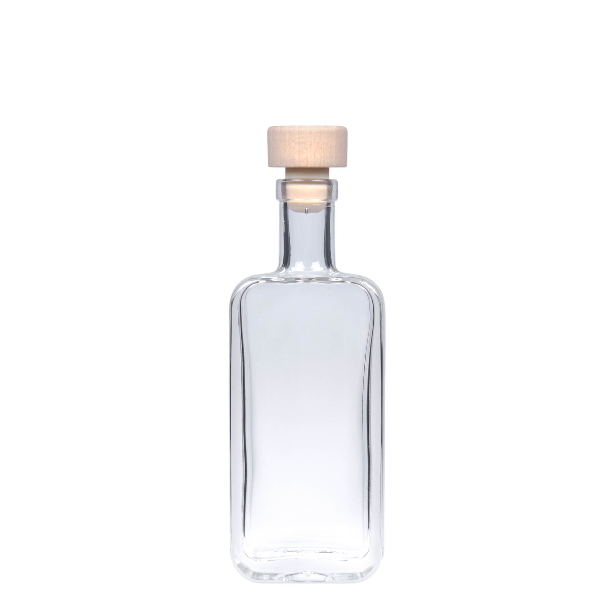 100 ml üvegpalack 'Nice', téglalap alakú, nyílás: parafa 100 ml üvegpalack 'Nice', téglalap alakú, nyílás: parafa