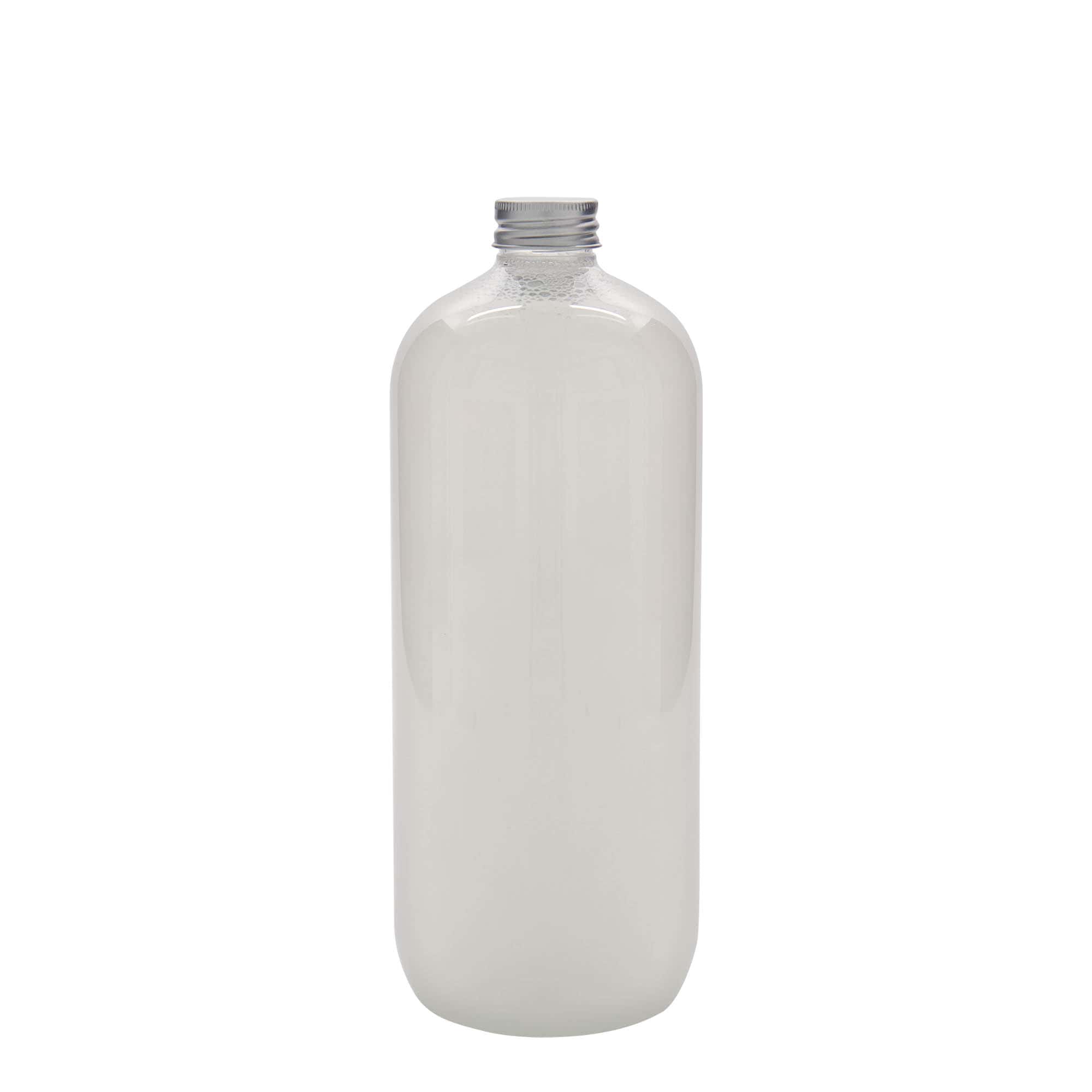 1.000 ml PET-palack 'Boston', műanyag, nyakméret: 28/410