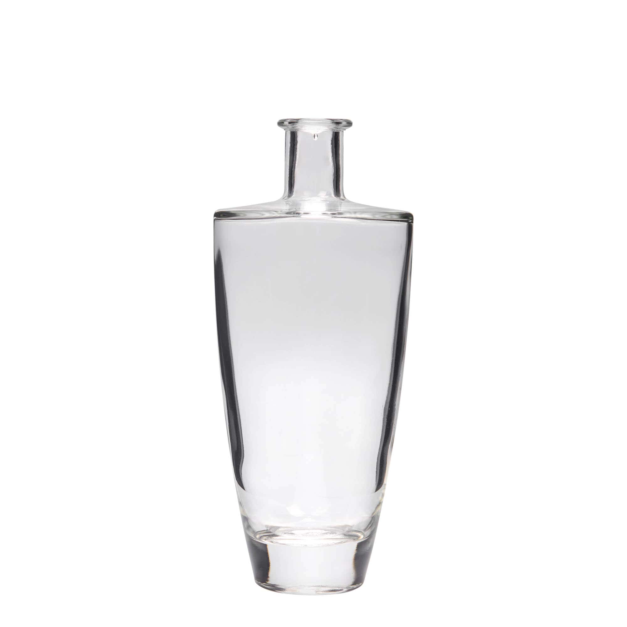 500 ml üvegpalack 'Vanessa', ovális, nyílás: parafa