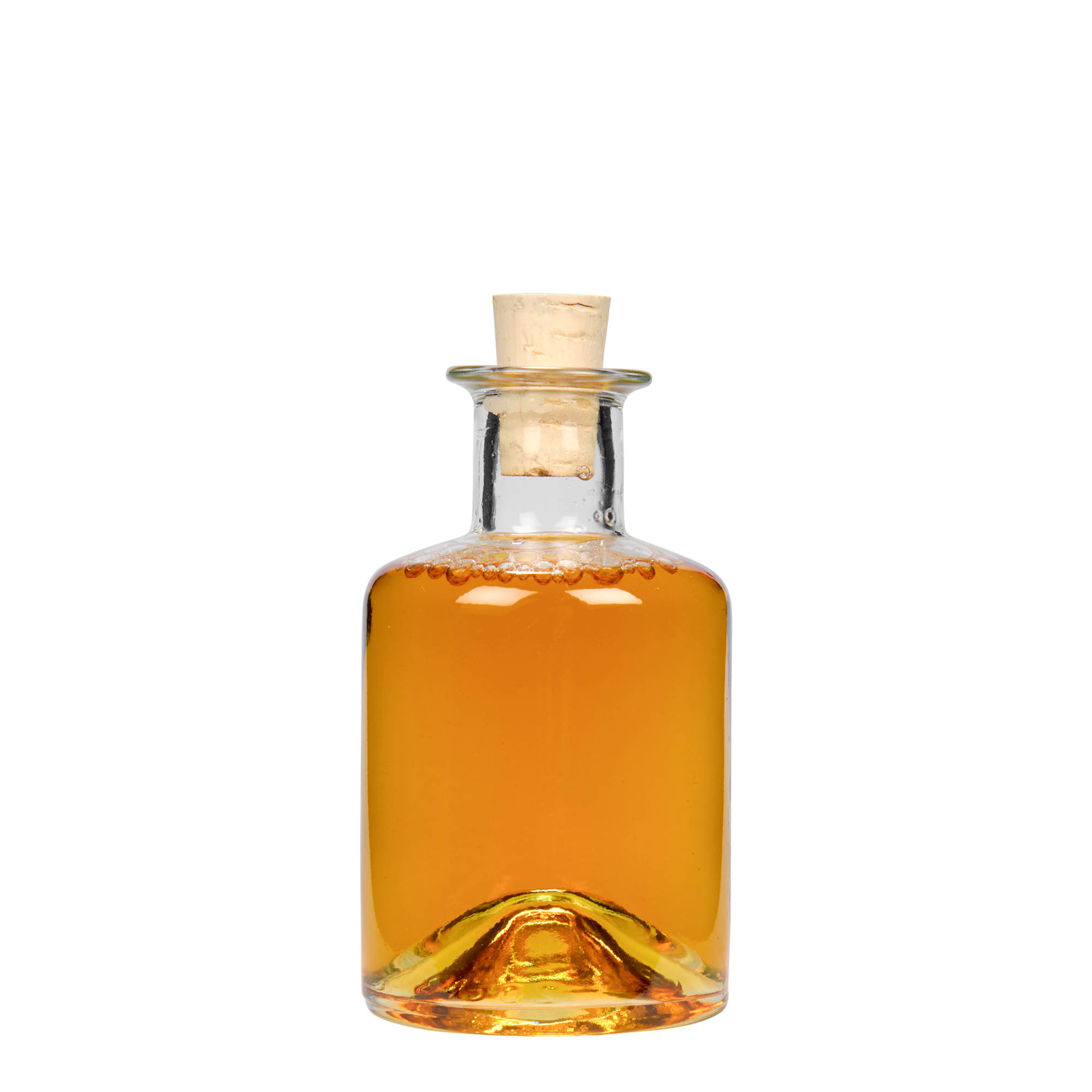 200 ml üveg palack patikus, nyílás: parafa 200 ml üveg palack patikus, nyílás: parafa