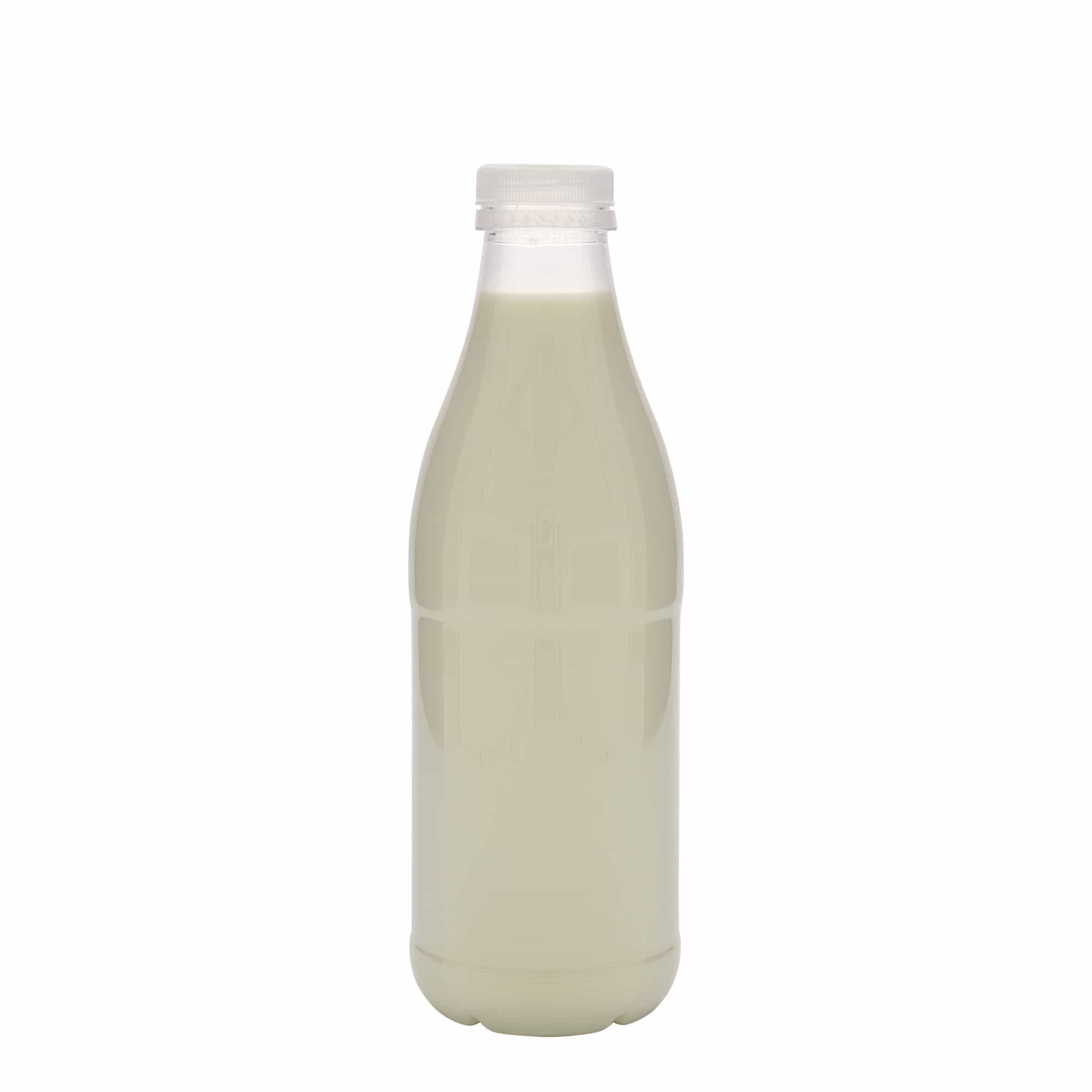 1.000 ml PET-palack 'Milk and Juice', műanyag, nyílás: 38 mm