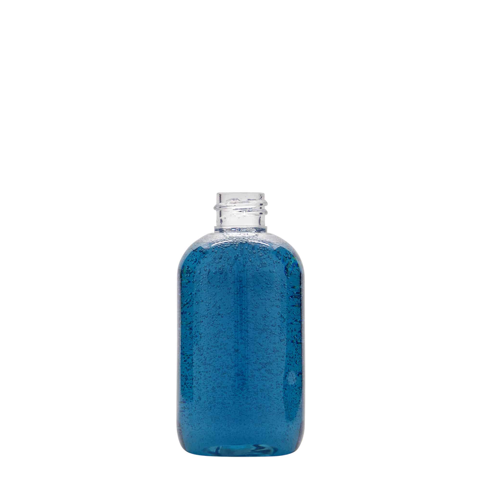 100 ml-es PET-palack 'Boston', műanyag, szájnyílás: 20/410