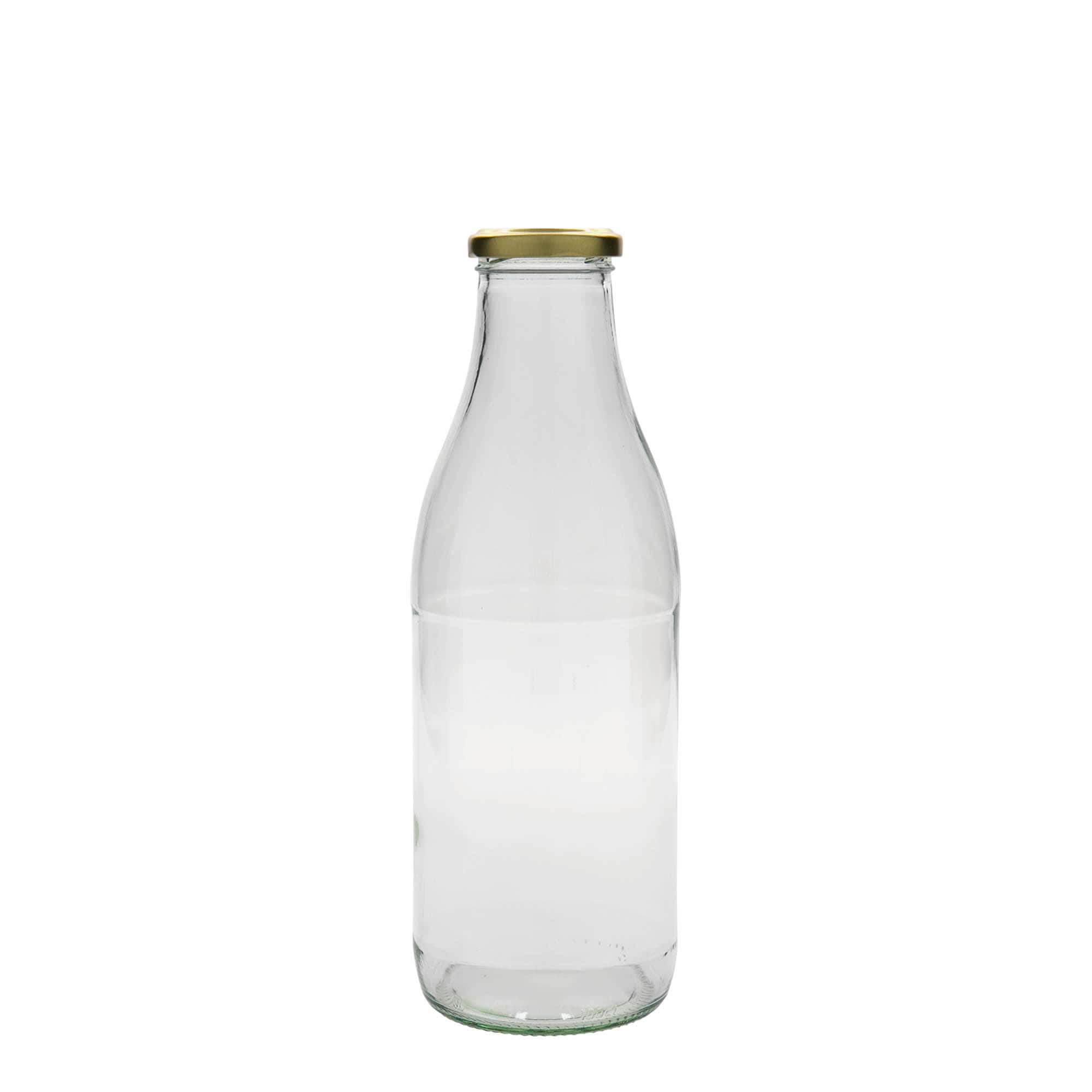 1.000 ml széles szájú palack Lorenzo, nyílás: Twist-Off (TO 48)