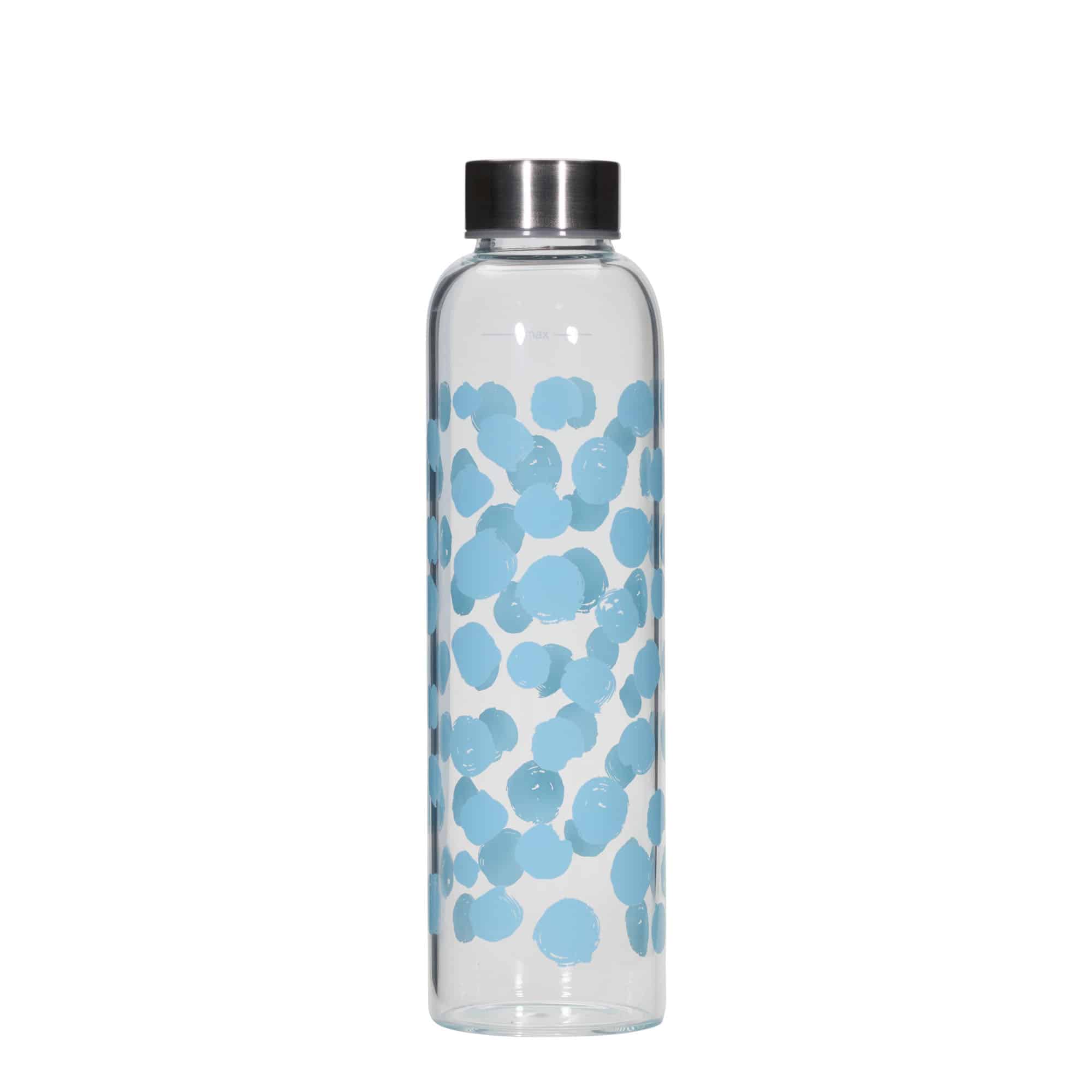 500 ml-es ivópalack, 'Perseus', motívum: Kék pontok, szájnyílás: csavaros kupak