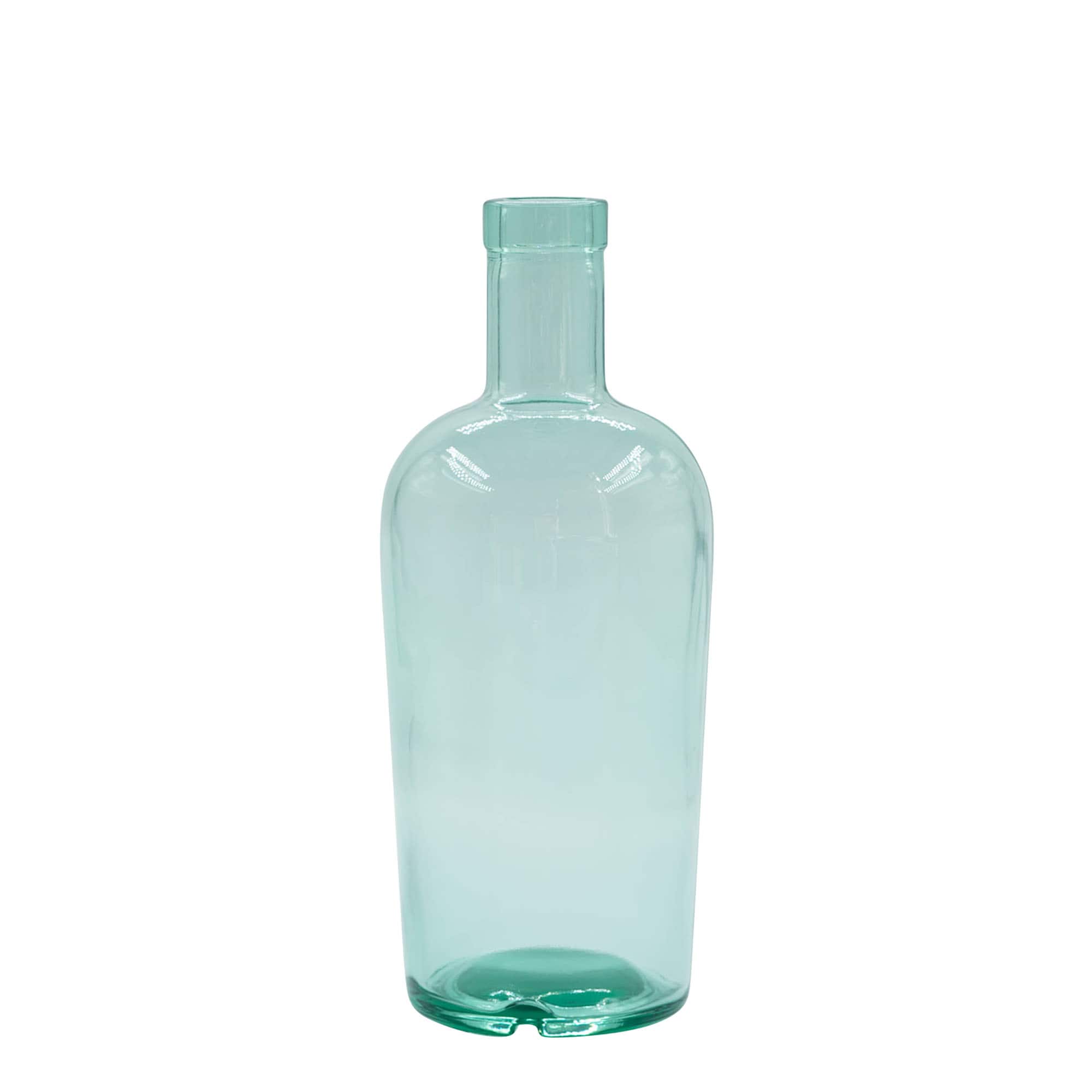 700 ml üvegpalack 'Teo Light', nyílás: parafa