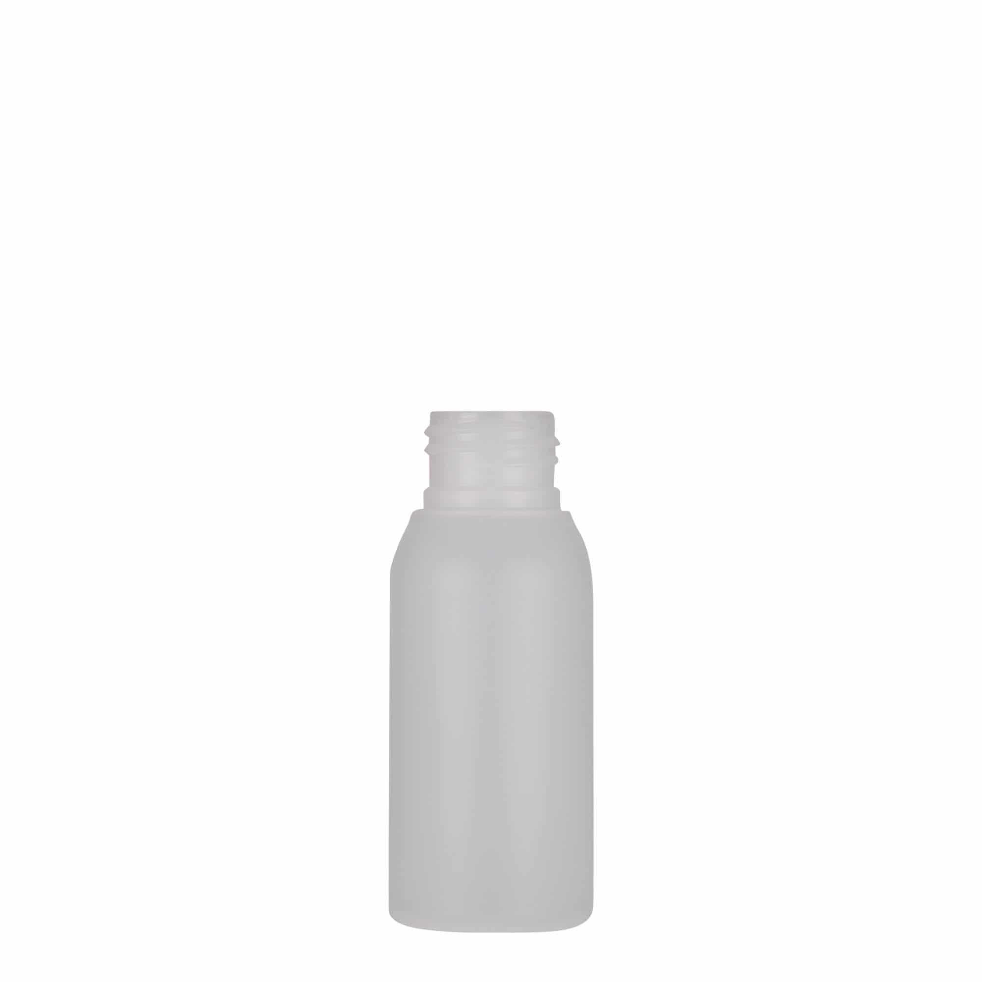 50 ml-es műanyag palack 'Tuffy', HDPE, natúr, szájnyílás: GPI 24/410 50 ml-es műanyag palack 'Tuffy', HDPE, natúr, szájnyílás: GPI 24/410