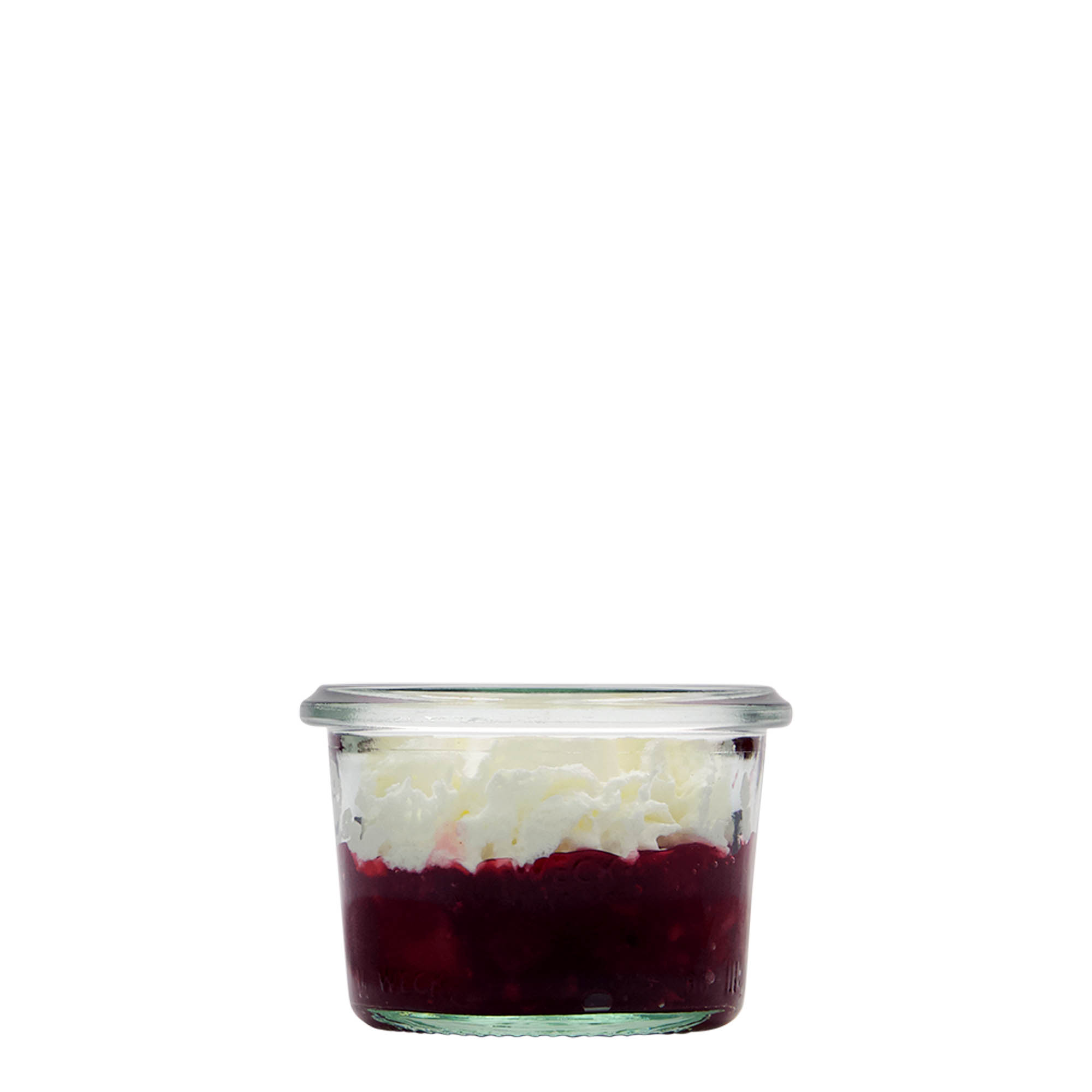 80 ml WECK-tölcsérüveg, nyílás: kerek perem 80 ml WECK-tölcsérüveg, nyílás: kerek perem