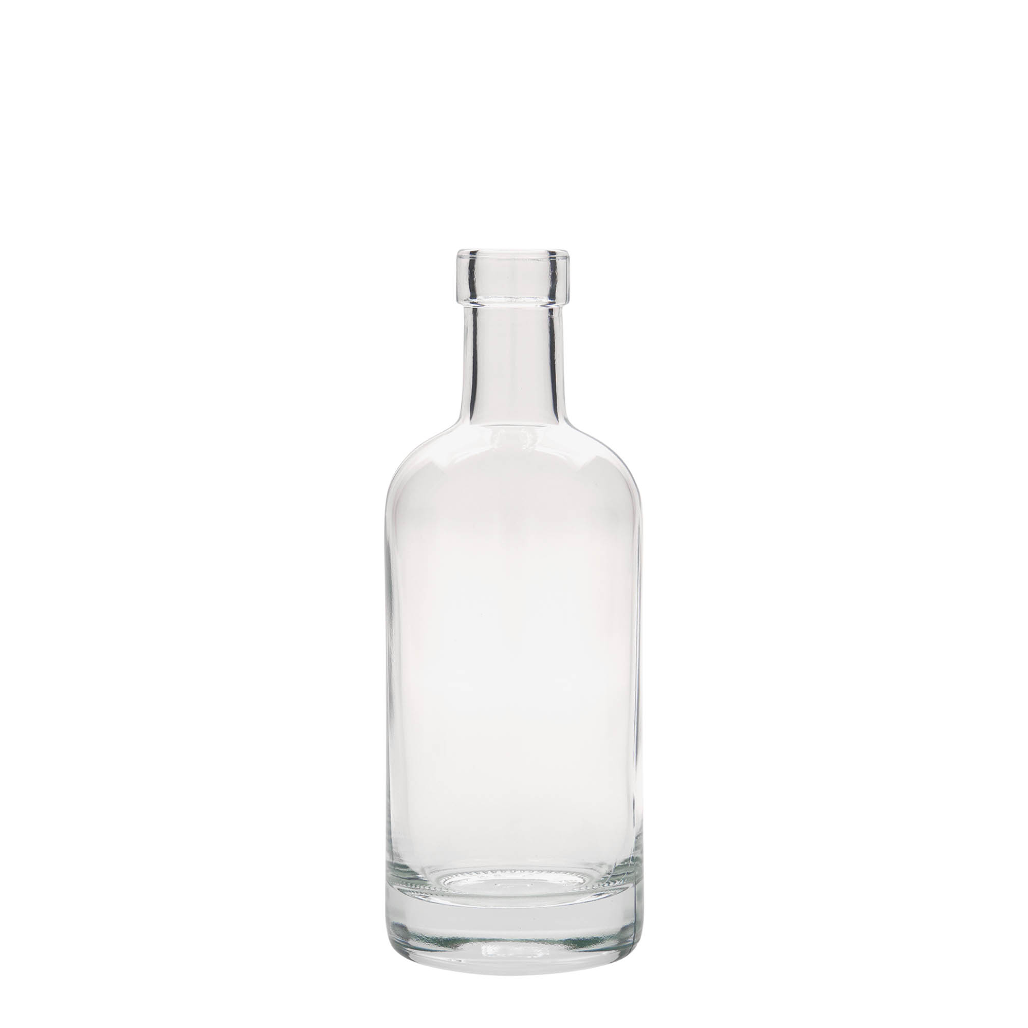 250 ml üveges palack 'Linea Uno', nyílás: parafa