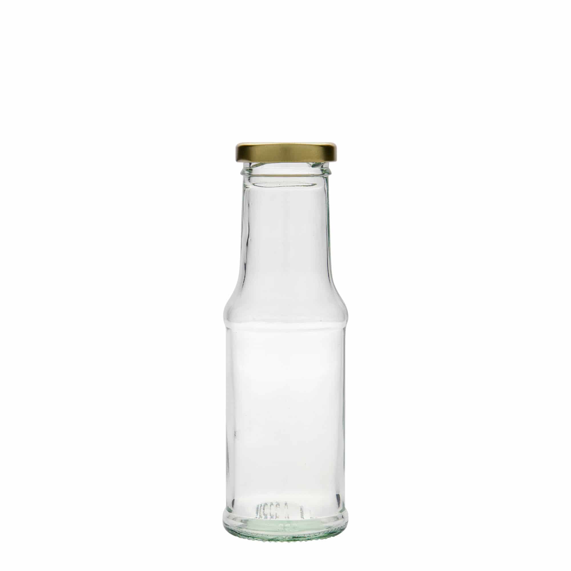 200 ml-es szószos flakon, üveg, szájnyílás: Twist-Off (TO 43)