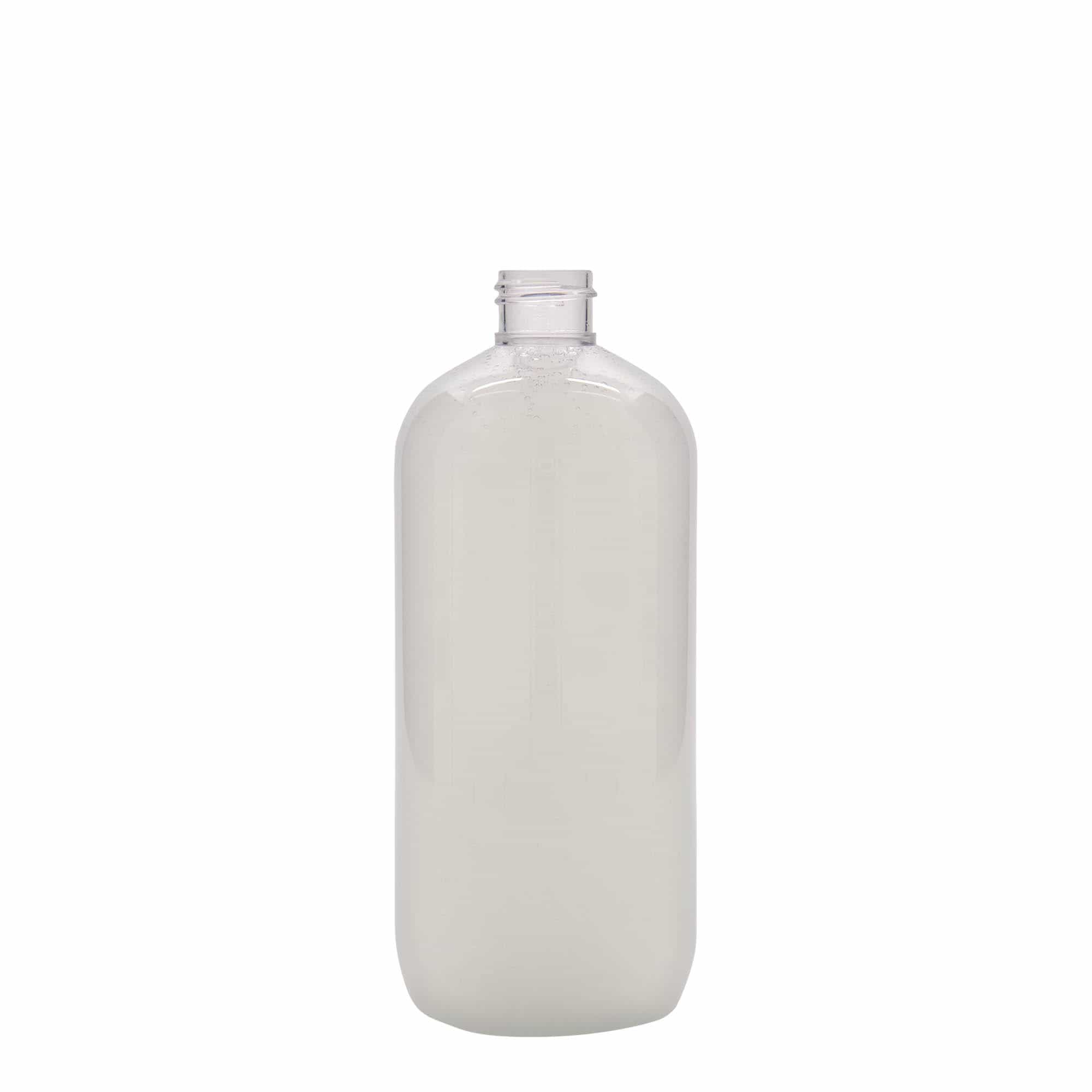 500 ml-es PET-palack 'Boston', műanyag, szájnyílás: 24/410