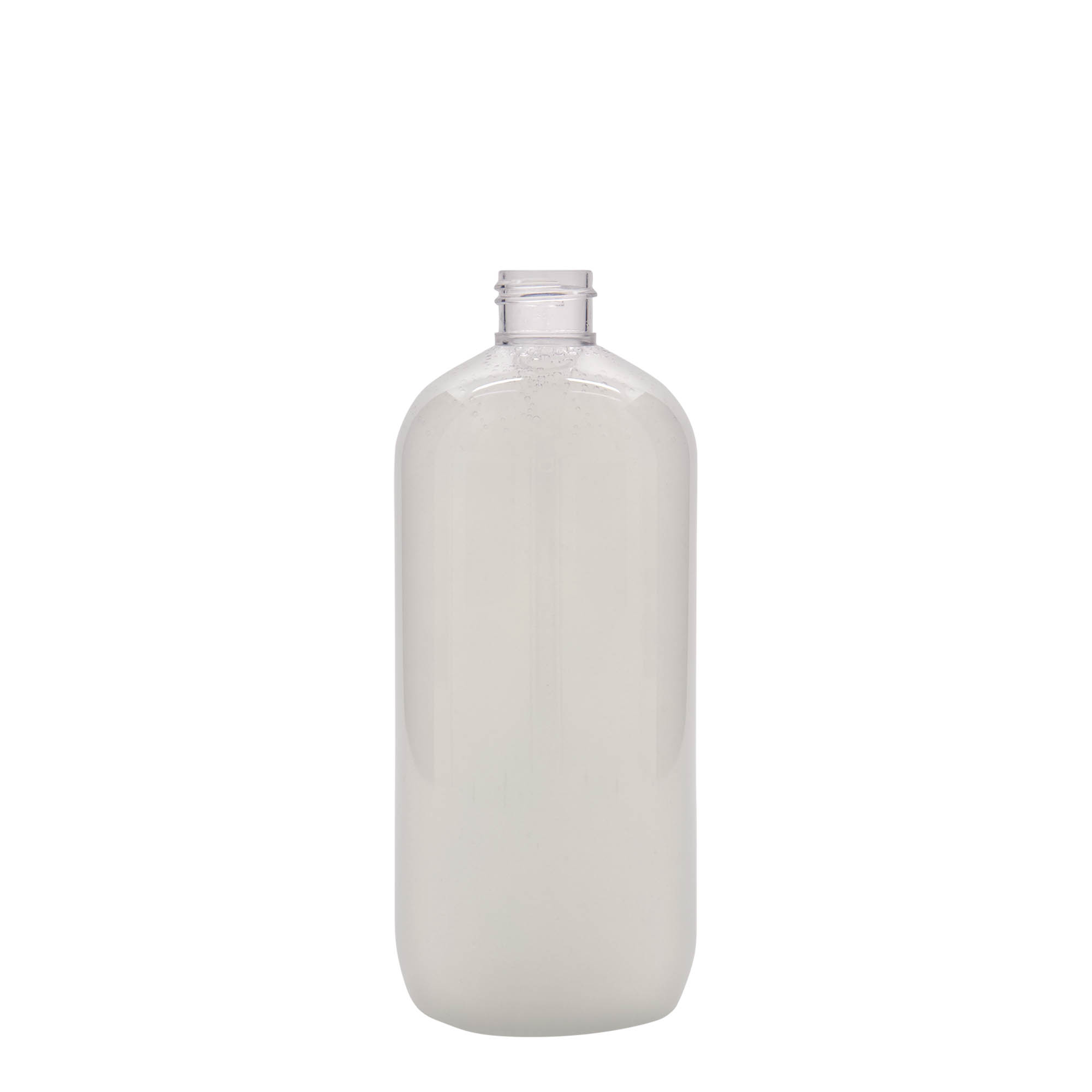 500 ml PET-palack 'Boston', műanyag, nyakméret: 24/410
