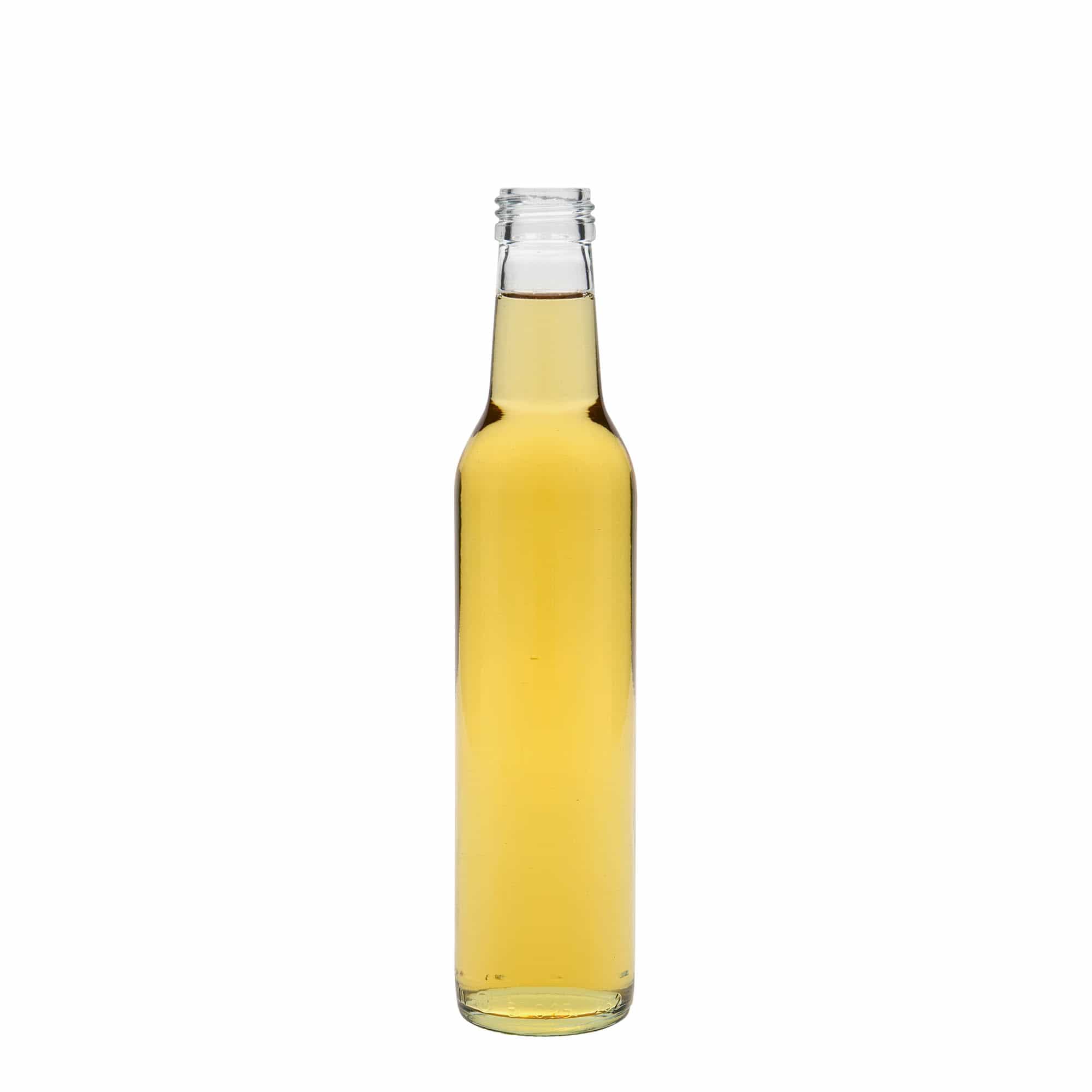 250 ml üvegpalack 'Cilindrica', nyílás: PP 28