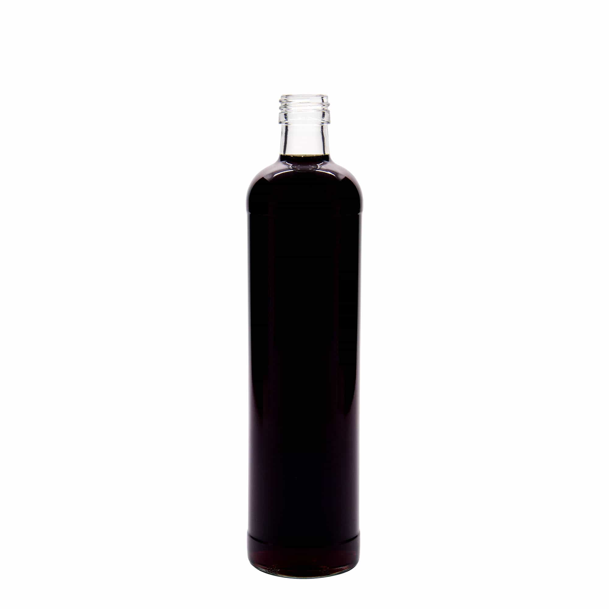 500 ml-es füles palack, üveg, szájnyílás: PP 28
