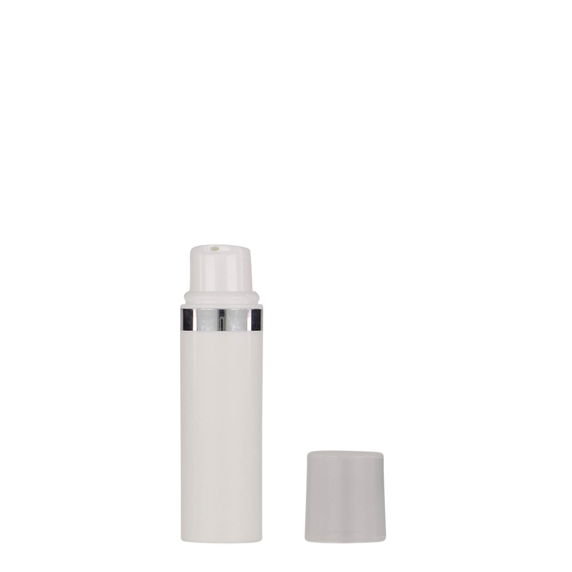 10 ml Airless adagoló 'Nano', PP-műanyag, fehér 10 ml Airless adagoló 'Nano', PP-műanyag, fehér