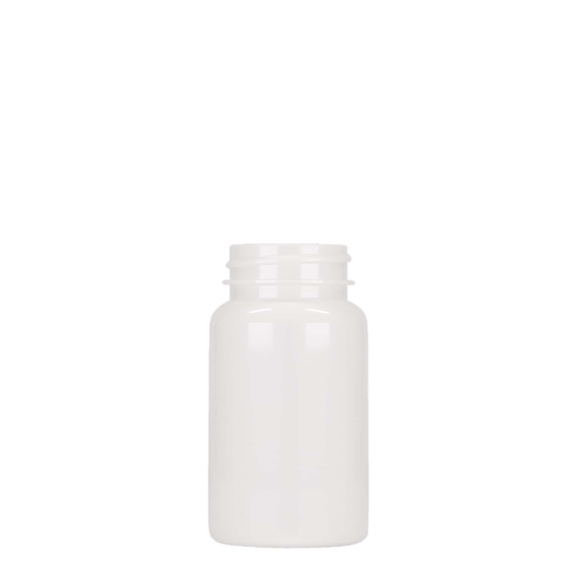 100 ml PET-töltő, műanyag, fehér, nyílás: 38/400