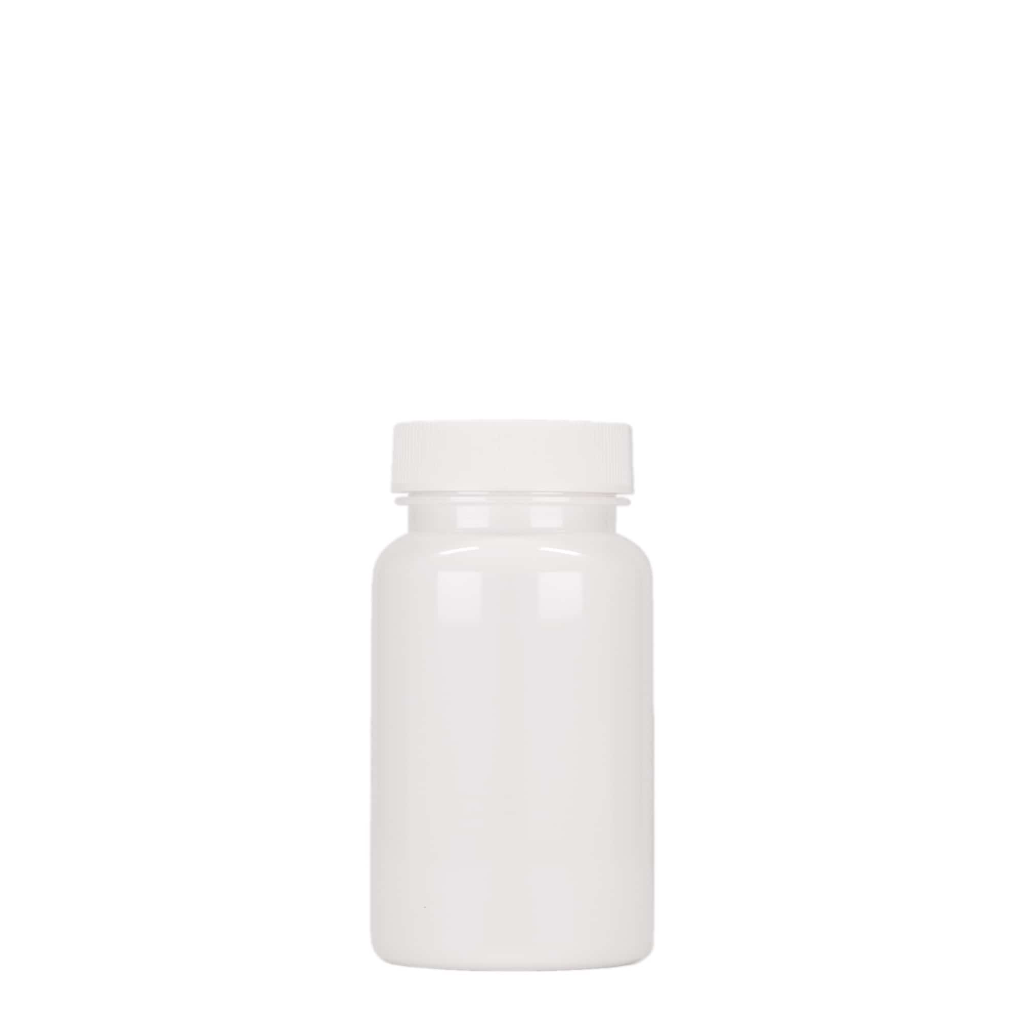 100 ml PET-töltő, műanyag, fehér, nyílás: 38/400