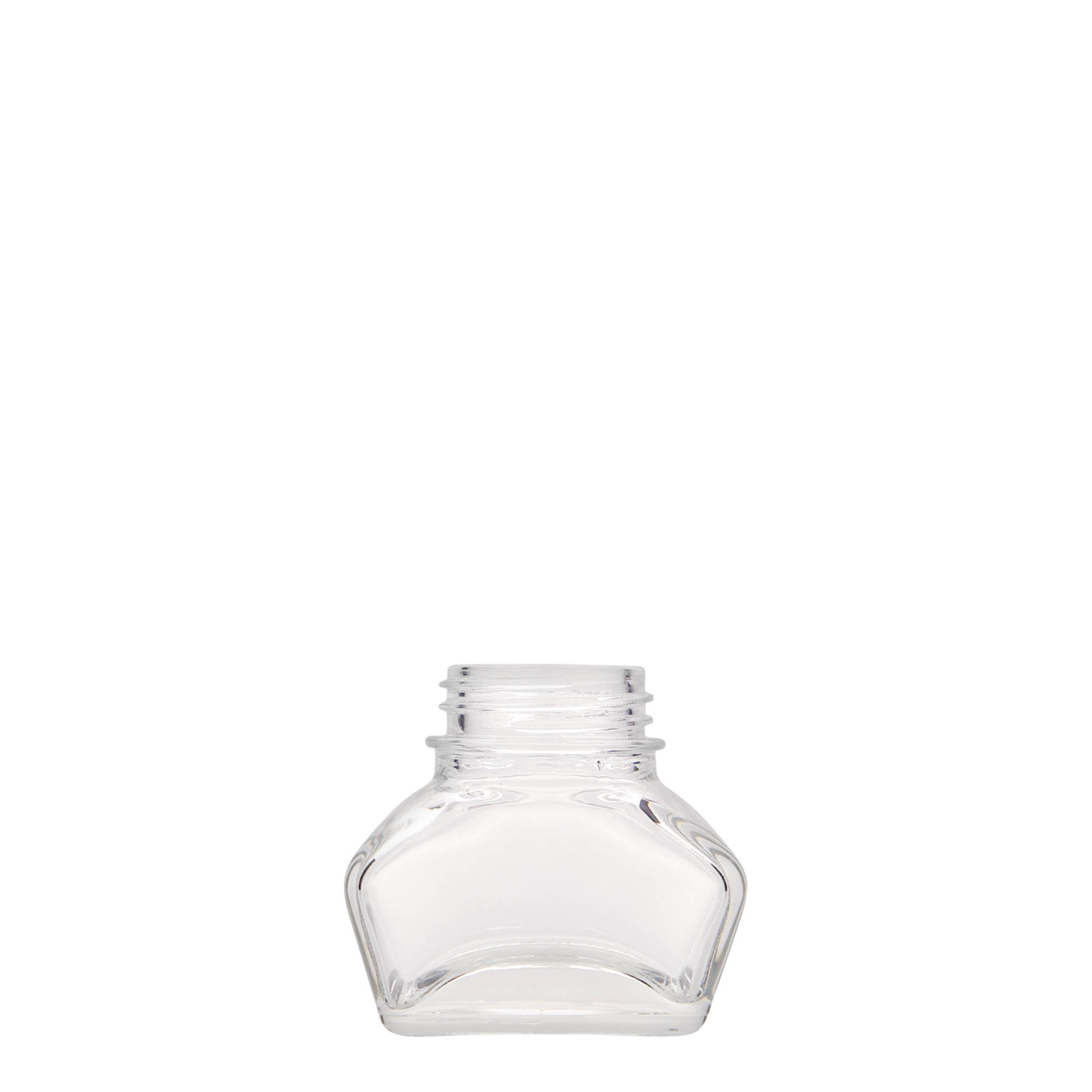 30 ml tintatartó, téglalap alakú, nyílás: csavarzáras