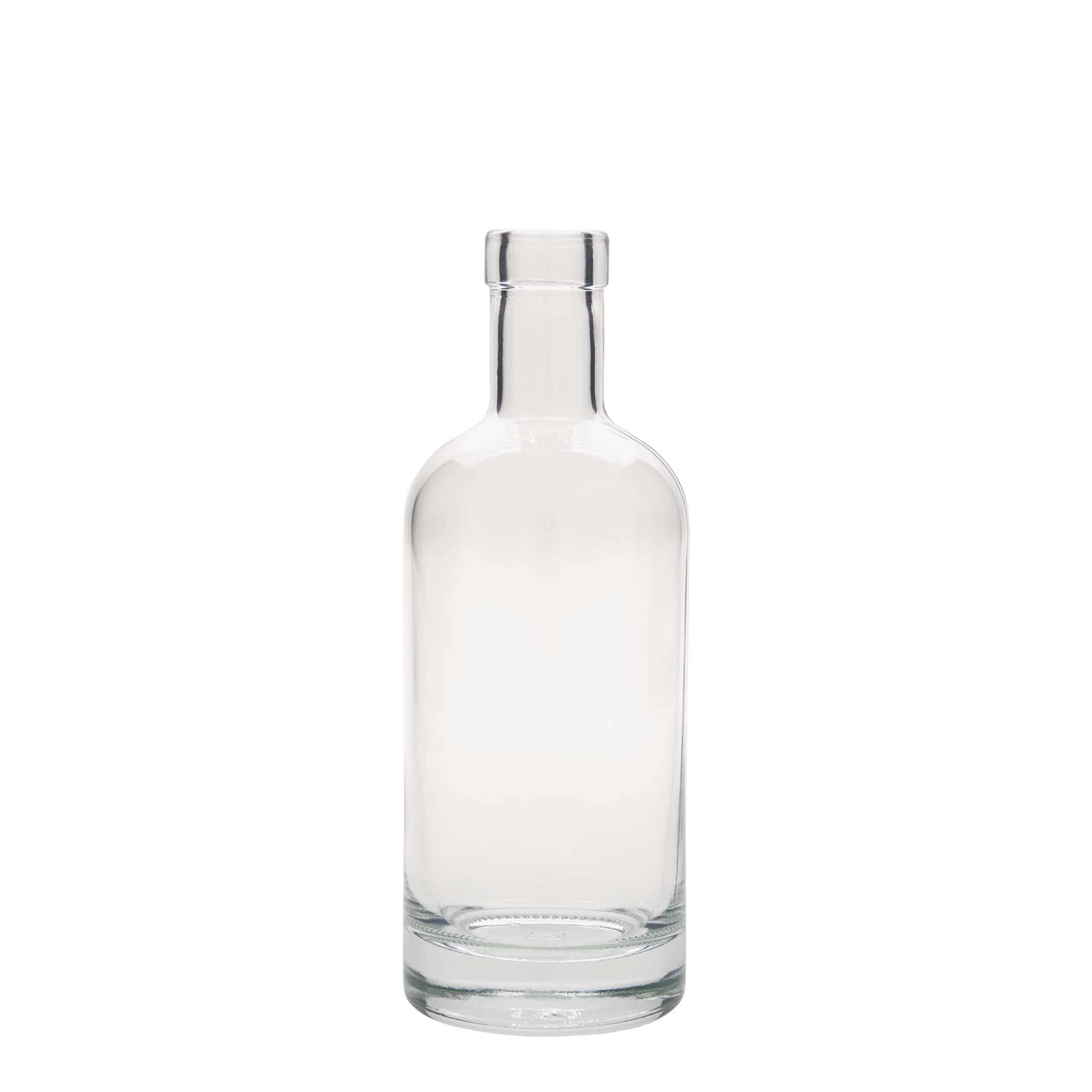 350 ml üveges palack 'Linea Uno', nyílás: parafa
