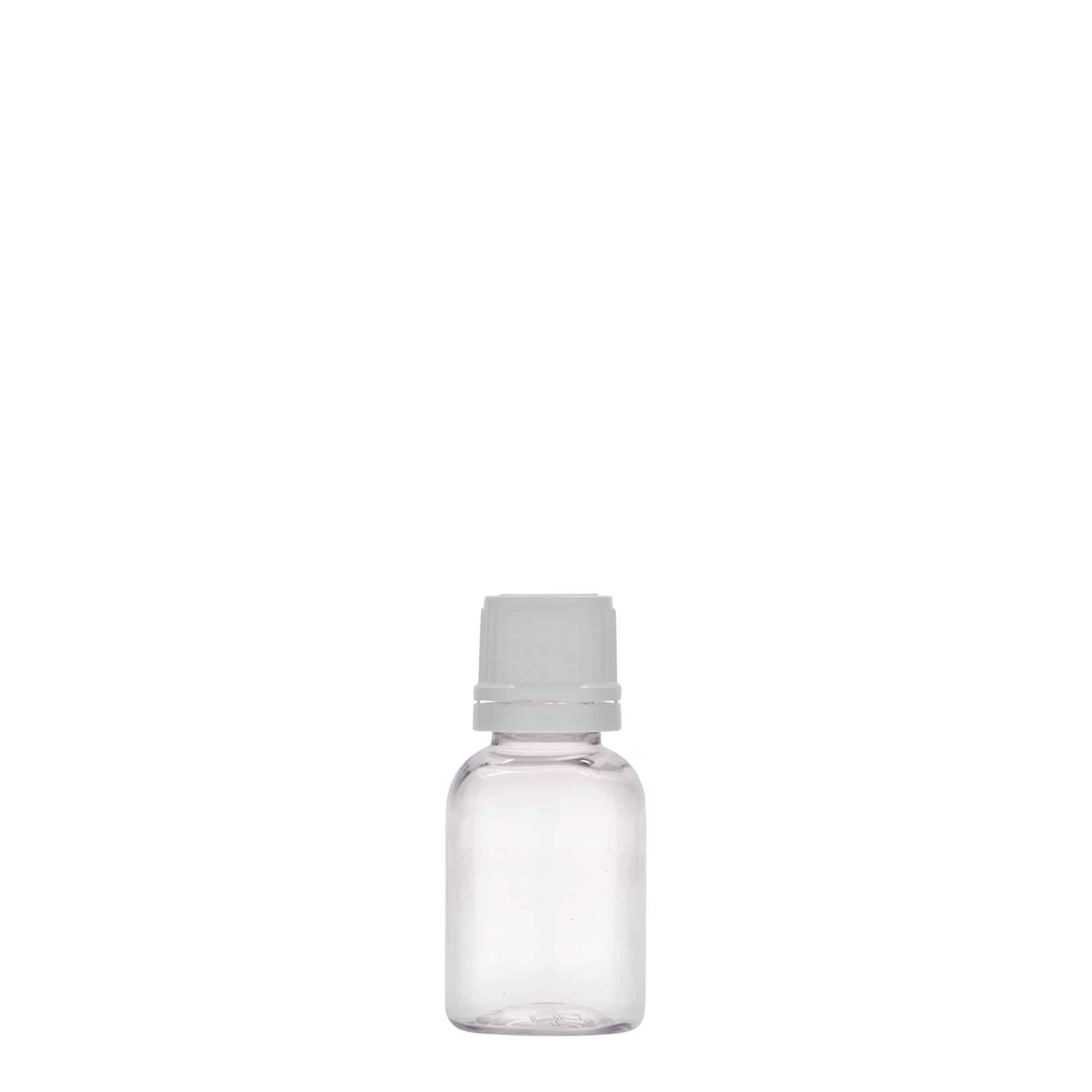 20 ml PET orvosi üveg 'Easy Living', műanyag, nyílás: DIN 18